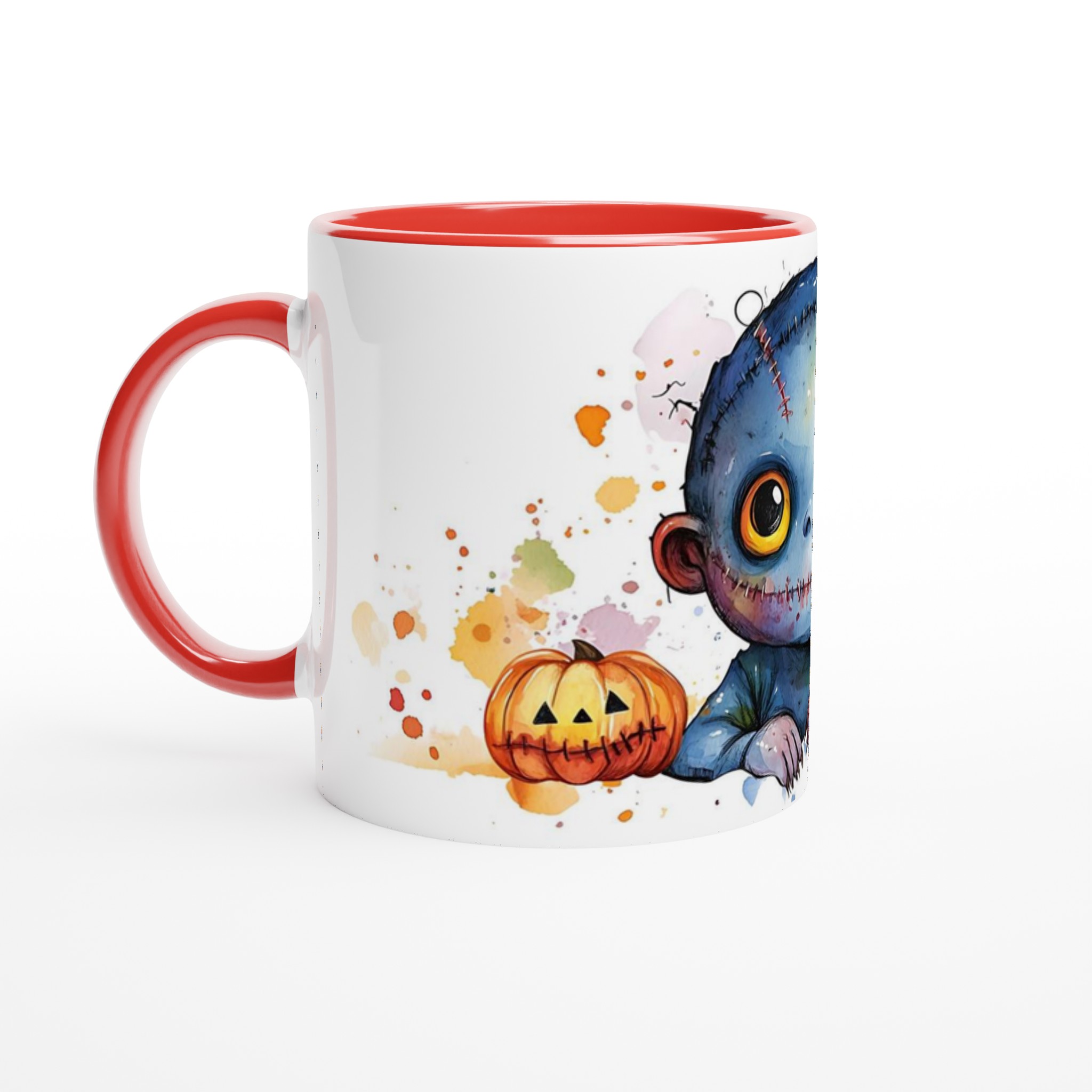 Söt Frankenstein Mugg – Unik Halloween Design på 11oz Keramisk Mugg 5 e148cb72-48e7-461a-950f-d0f7d6455298