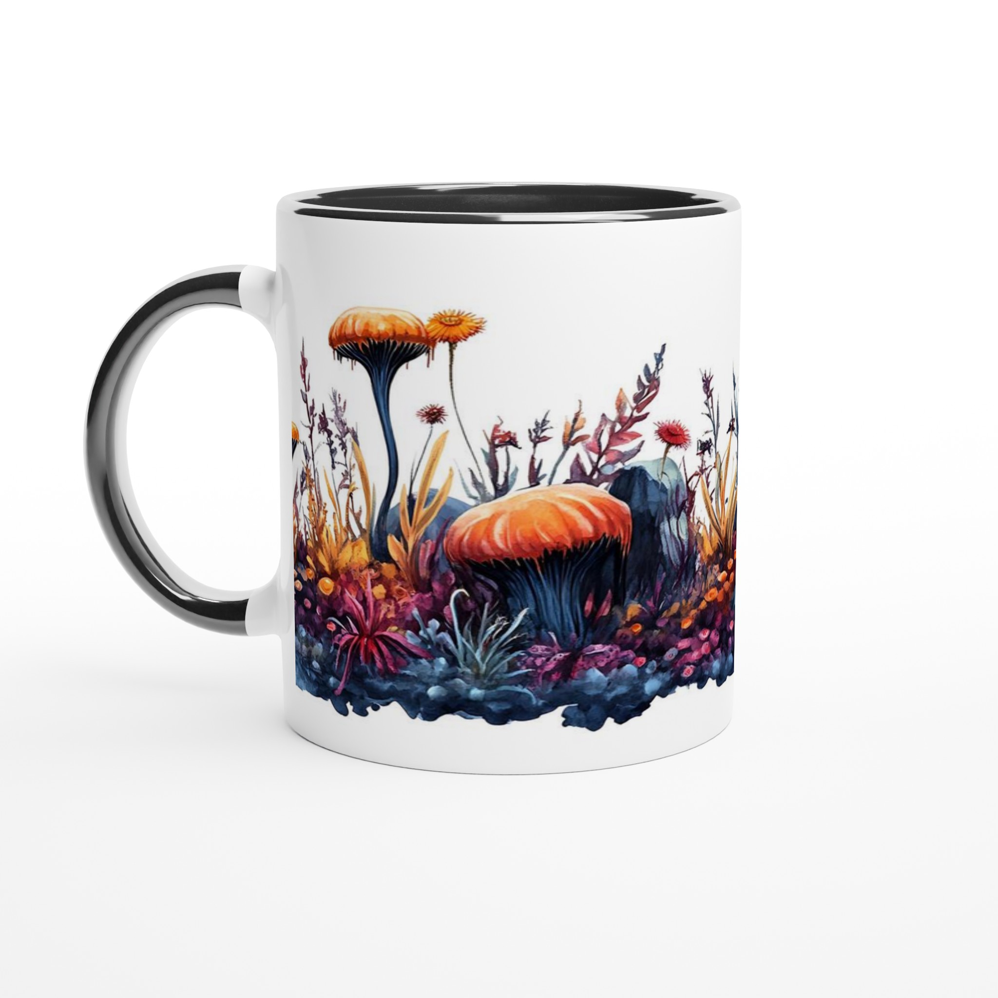 Mörk Fantasy Skog Keramikmugg - 11oz, Välj mellan 7 levande färger för din unika stil 4 e1566082-5ea8-4a83-990c-8ee4f7b8c4a0