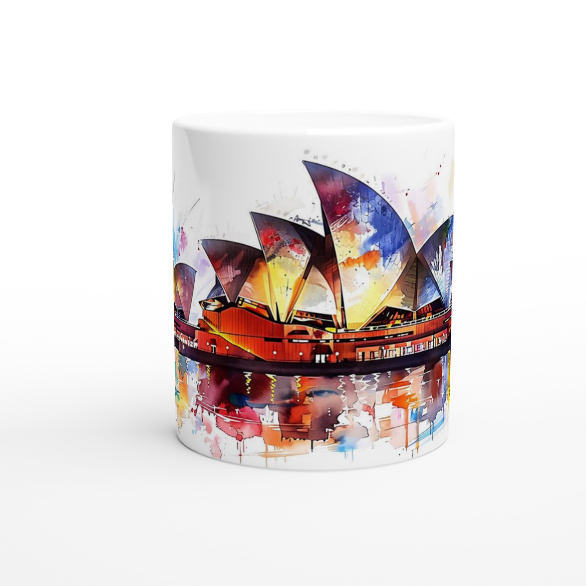 Sydney Operahus Akvarellmugg – Levande Kaffekopp med Ikonisk Konst i Valfri Färg 9 e1888894-8738-4b6a-8e7d-aeba0e3d979d