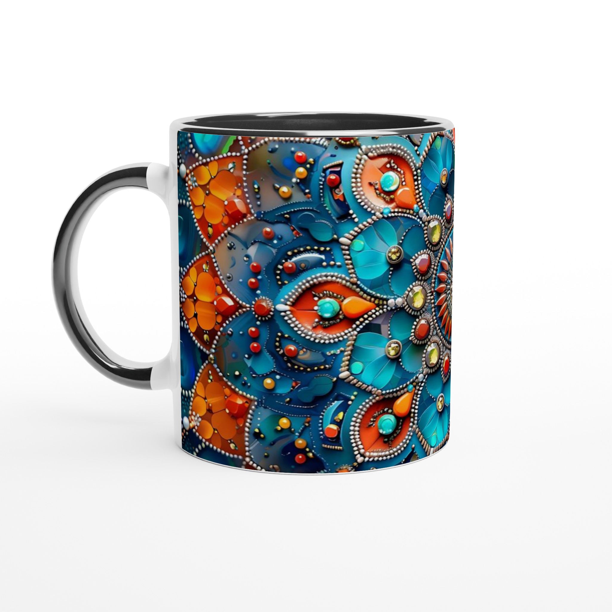 Mandala Keramikmugg 11oz – Levande Boho-Design i Flera Färger 4 e1a4c756-f260-4786-924d-7b557b5ac455