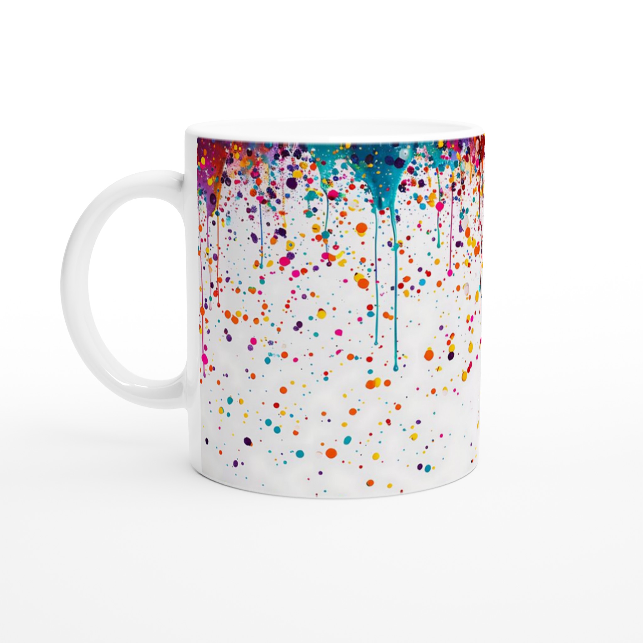 Färgsprakande Stänkmugg - 11oz Keramikmugg i ditt val av 7 livfulla färger 1 e1e148db-5252-4e80-8751-22a9b705e57f