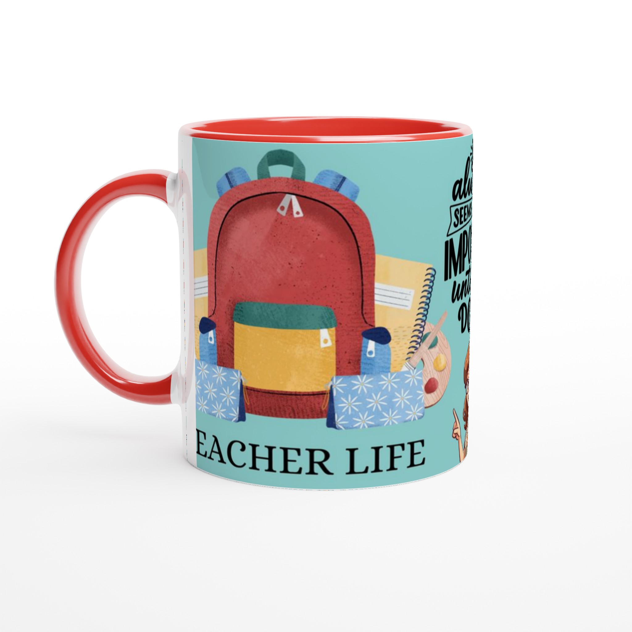 Inspirerande 'Teacher Life' Mugg – En hyllning till varje lärares vardag i 7 levande färger! 5 e1e27cd3-6e03-4464-a276-450a589cf9e7