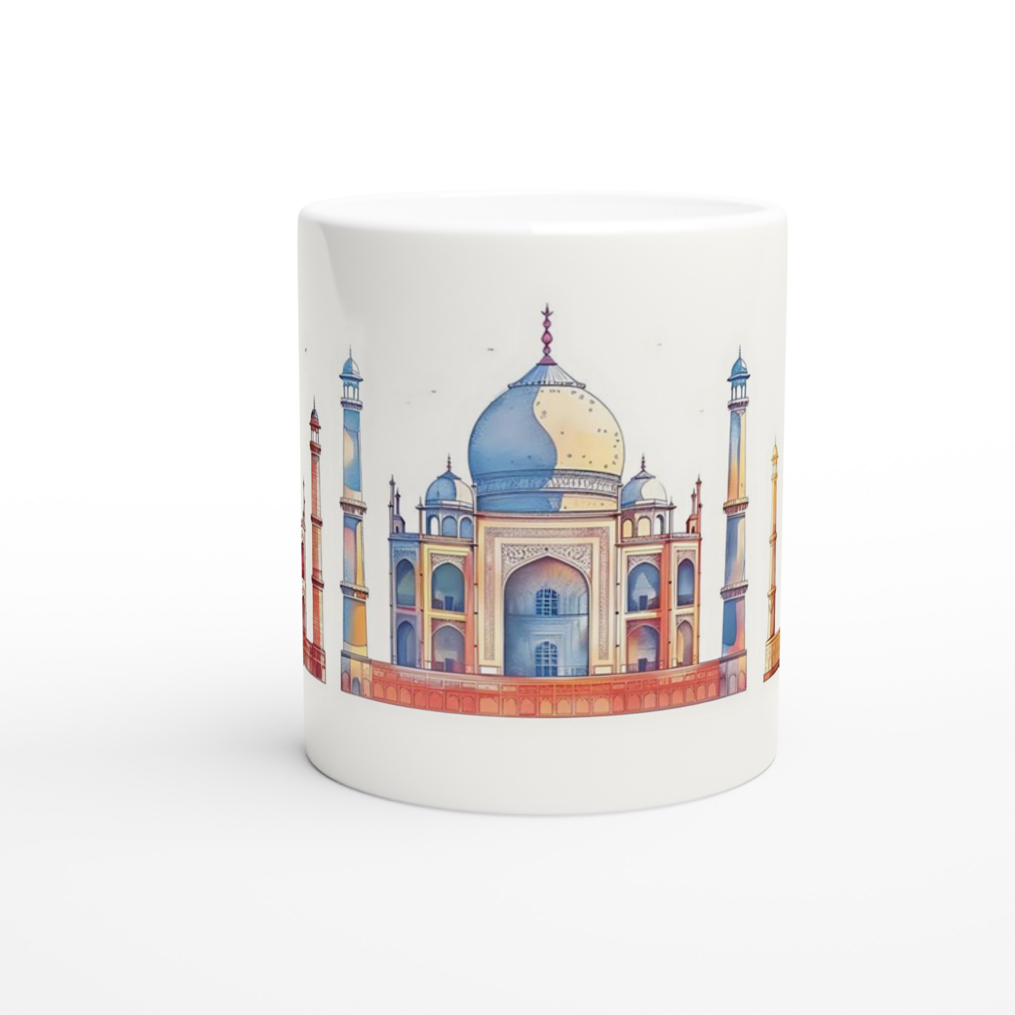 Tidlösa Tempel Konst Keramisk Mugg – Inspirerad av Indisk Arkitektur 8 e1e97f84-68a4-4273-af71-e180955b430c