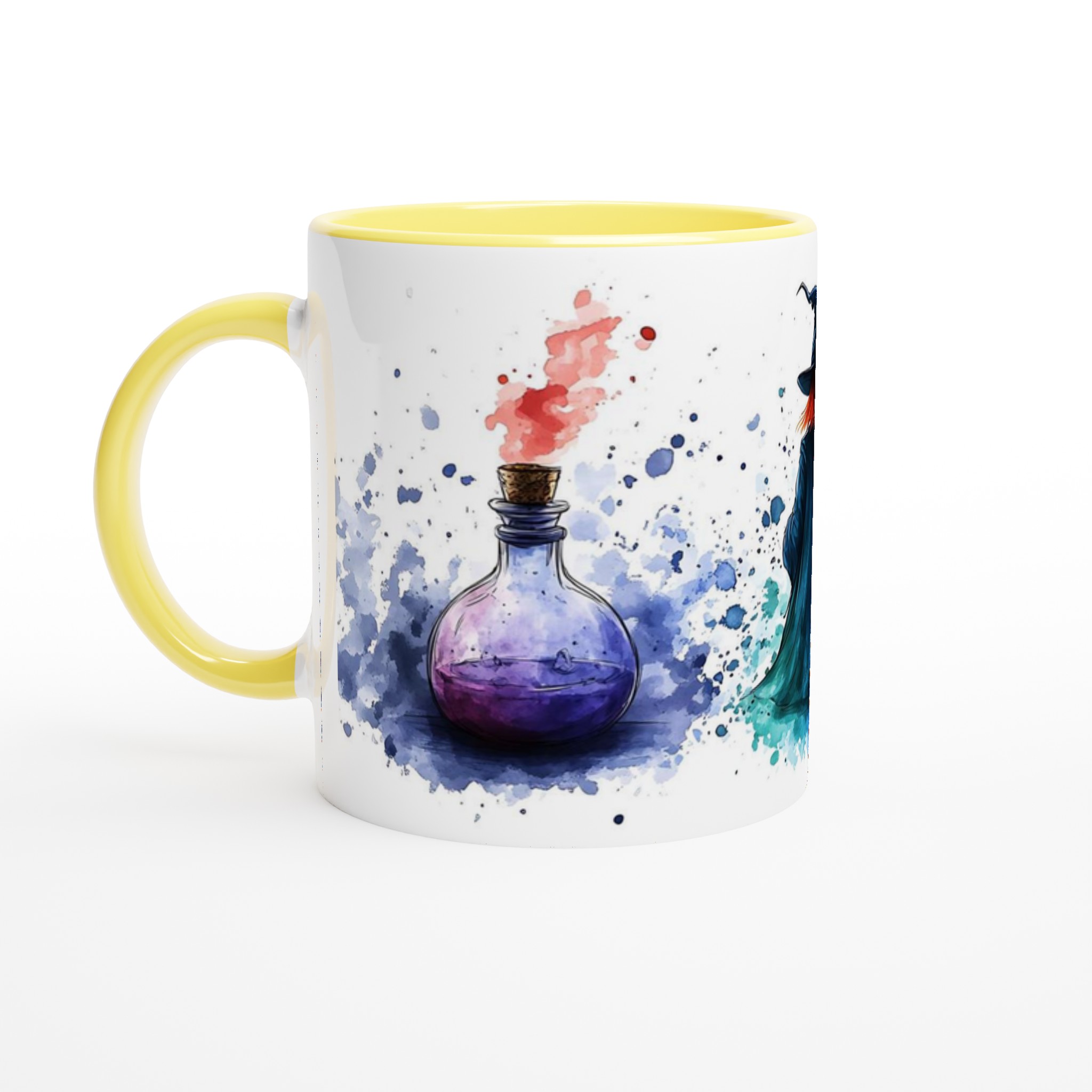 Magical Elixir Vit Keramisk Mugg - Drick dina trollformler från en 11oz personlig kaffekopp 4 e21ed0f1-4fca-4f37-b6f8-db2de5e09b20