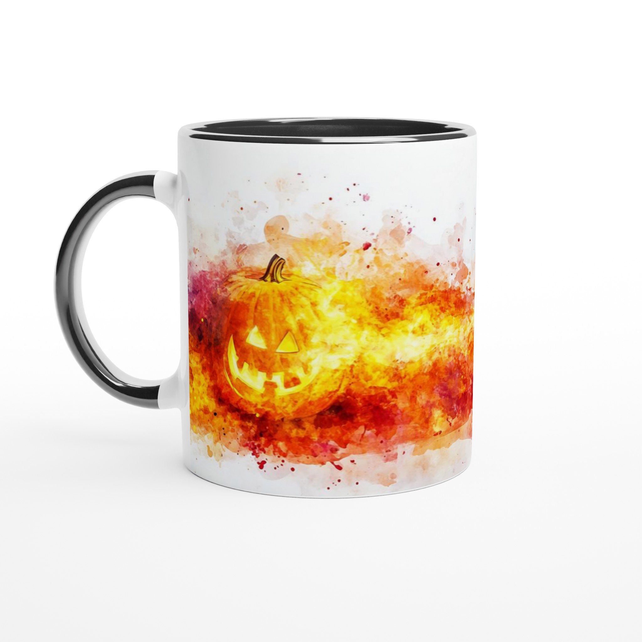 Unik Halloween Brandman Pumpa Mugg - Keramisk Kopp i Valfri Färg för Festliga Drycker 4 e258293e-ffae-4622-b7d3-b6d17ead7fbf