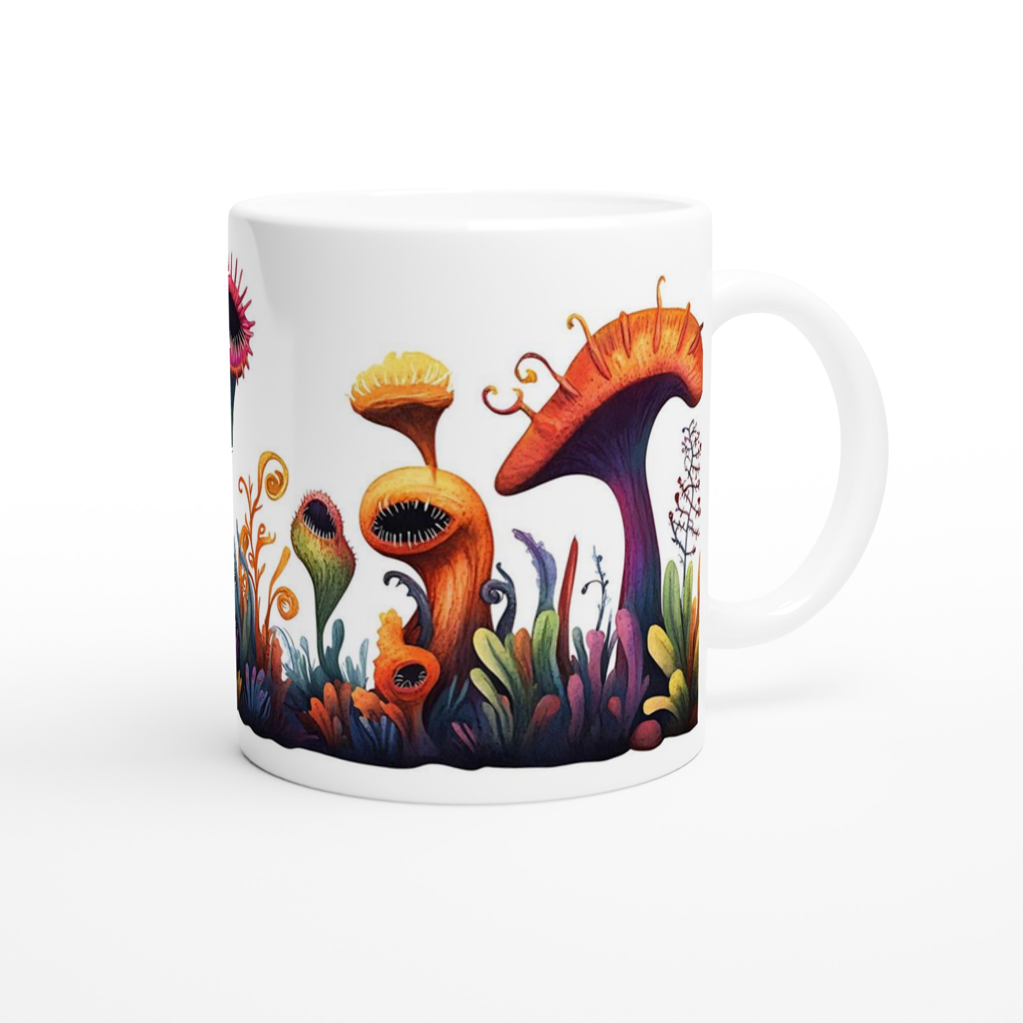 Mystiska Blommor 11oz Keramisk Mugg - Drömsk Design med Livfulla Färger 9 e2b105e9-055c-4d0f-83ce-3c536f7a416a