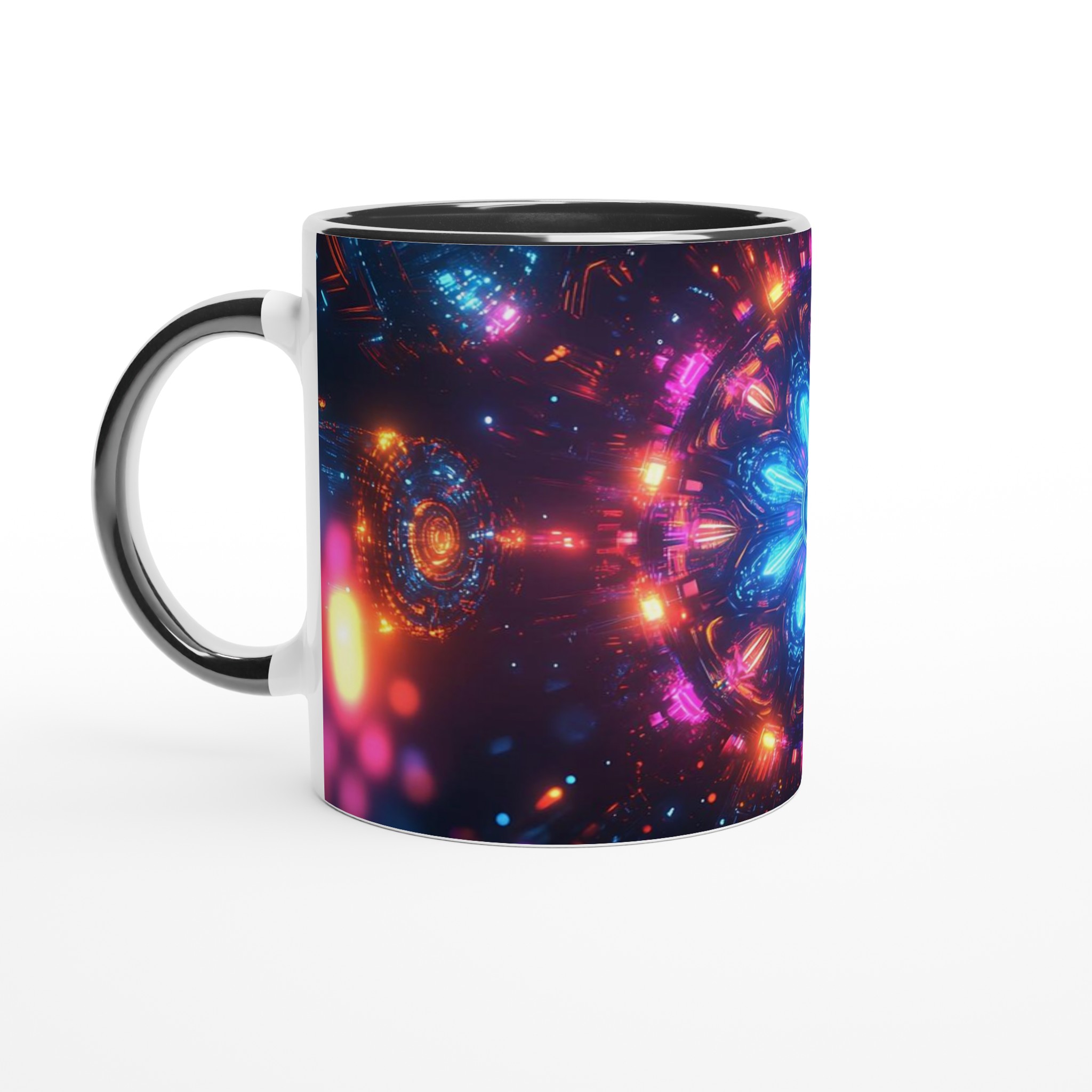 Cosmic Mandala Keramikmugg – Strålande Neon Design i Ditt Val av Livliga Färger 4 e2ddf84b-bdb2-4143-8150-90bf1482f62c