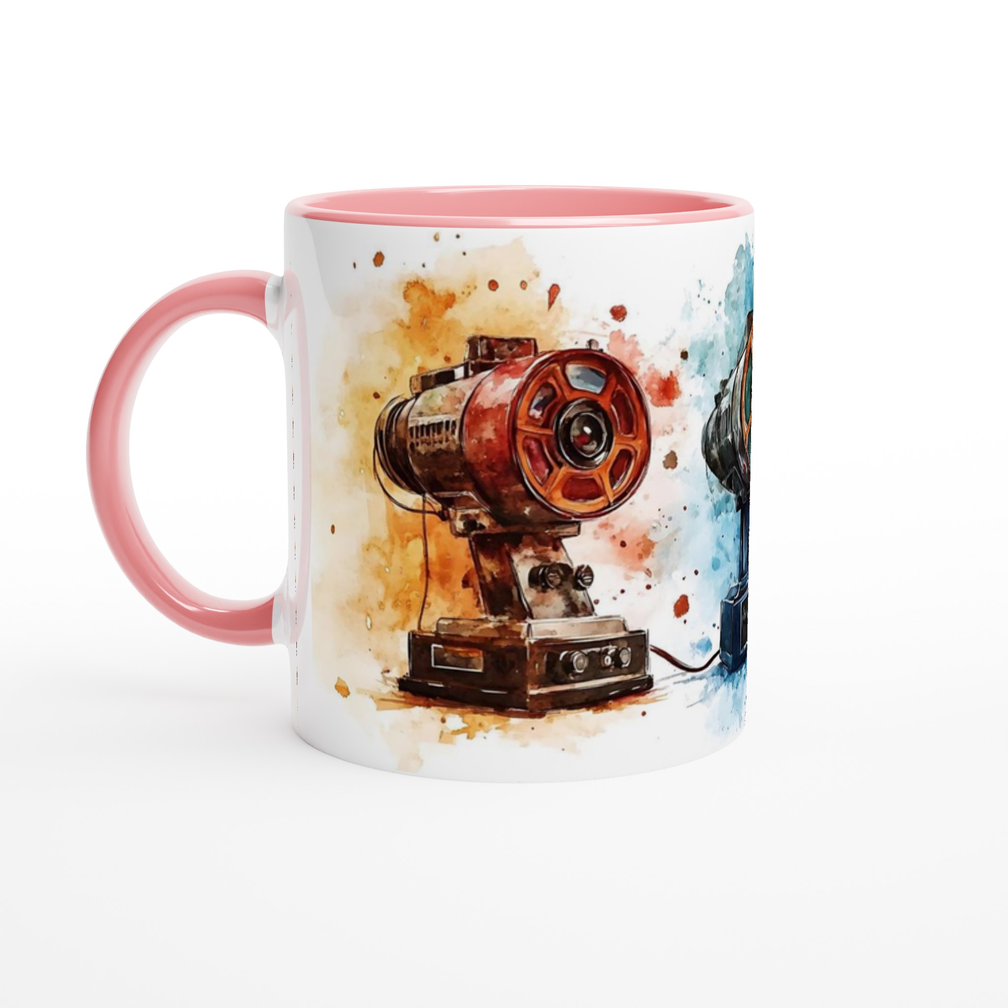 Retro Tech Vibe Keramikmugg – En touch av konst och nostalgi för din kaffepaus, i 7 färgglada val! 6 e3317bec-87d9-47bd-a064-1494f4d776ac