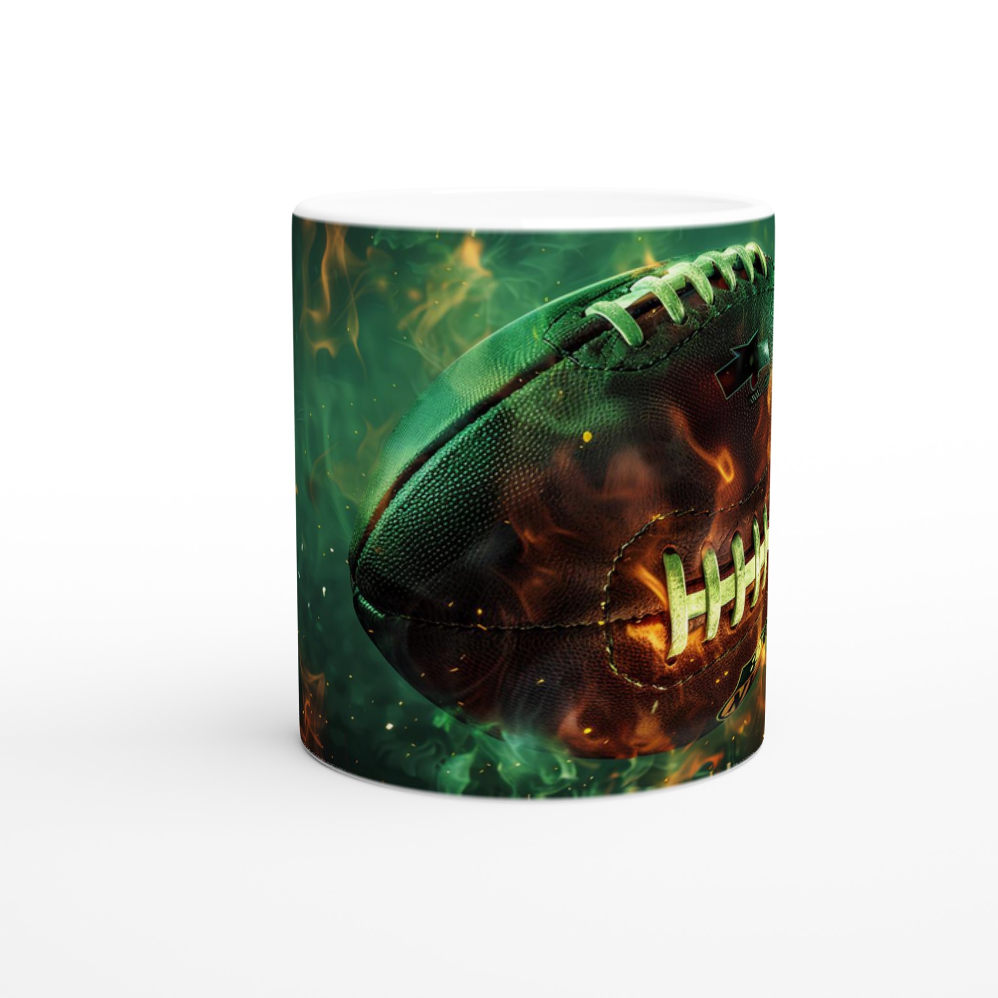 American Football Fire & Ice Keramikmugg - 11oz Sportsinspirerad Kopp i Valfri Färg 8 e3756726-d05b-4260-a840-65756fa061db