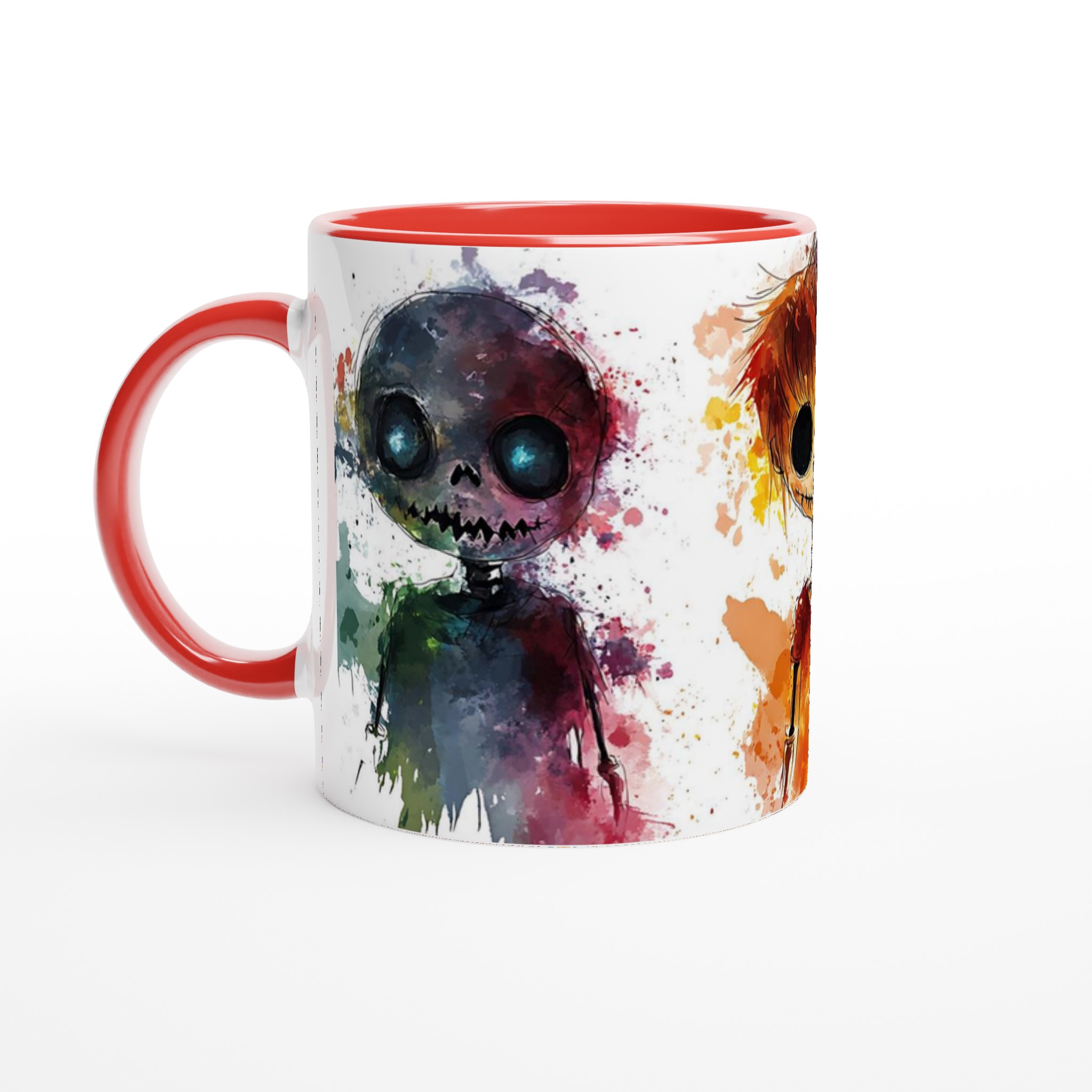 Konstnärlig Skull Squad Keramisk Mugg - Välj Din Färg! 5 e39fac98-09f0-4b9d-8a45-c12264760e60