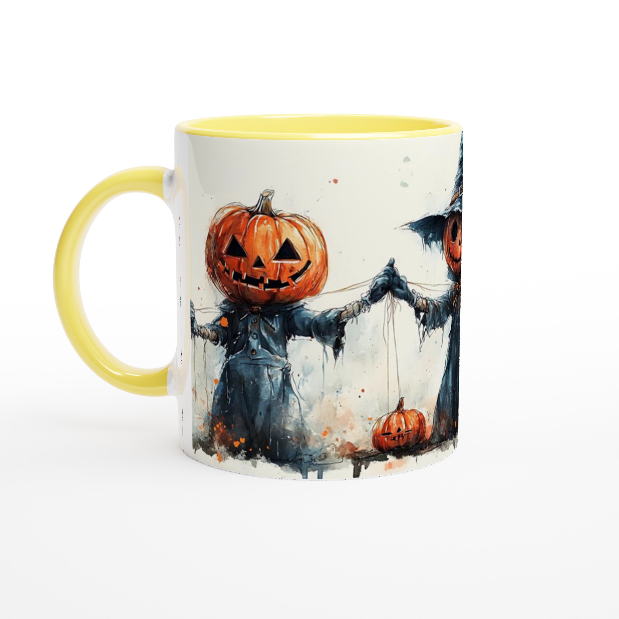 Mystisk Pumphuvud Fågelskrämma Keramisk Mugg – Perfekt för Halloween & Höstmys 3 e3b3a180-9b6a-4ea6-b1af-bf727a07227c