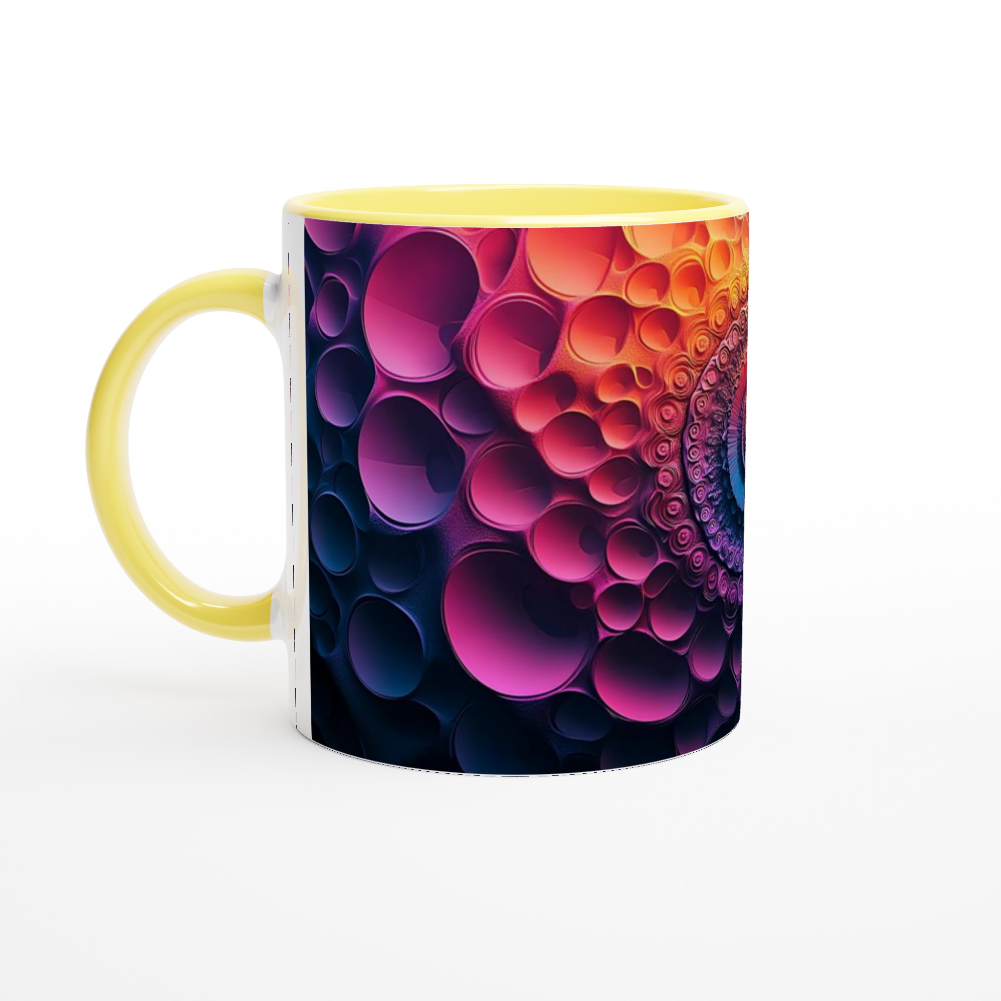 Abstrakt Spiral Keramikmugg - Livfull Gradient Konst för Kaffeälskaren i Ditt Liv 3 e4398f0e-d297-4c12-9c3a-3ab228a147c5