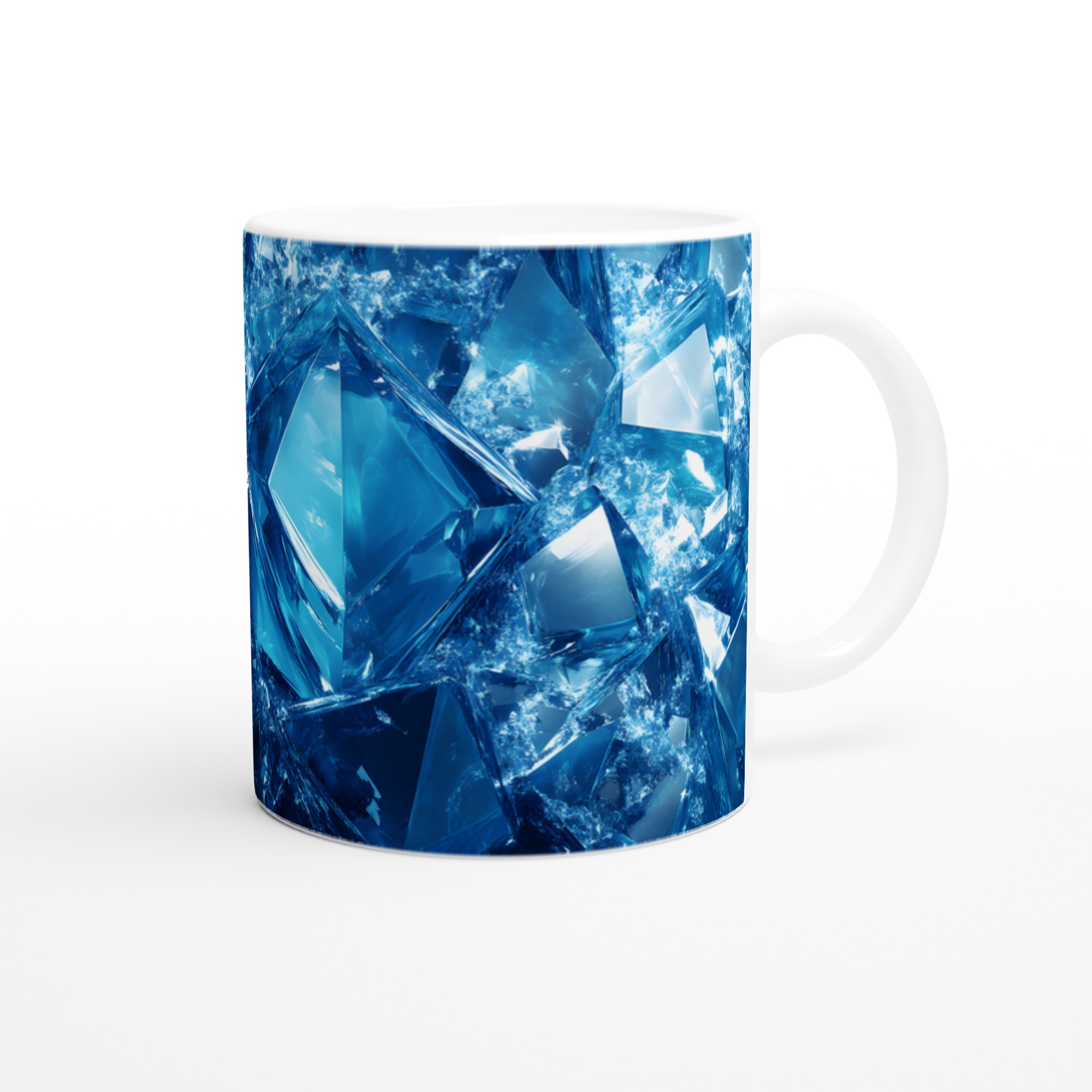 Iskall Blå Kristallmugg – 11oz Premium Keramikmugg i ditt val av sju livfulla färger 10 e474f3bb-6777-44ba-98c8-05cdac49fbcd