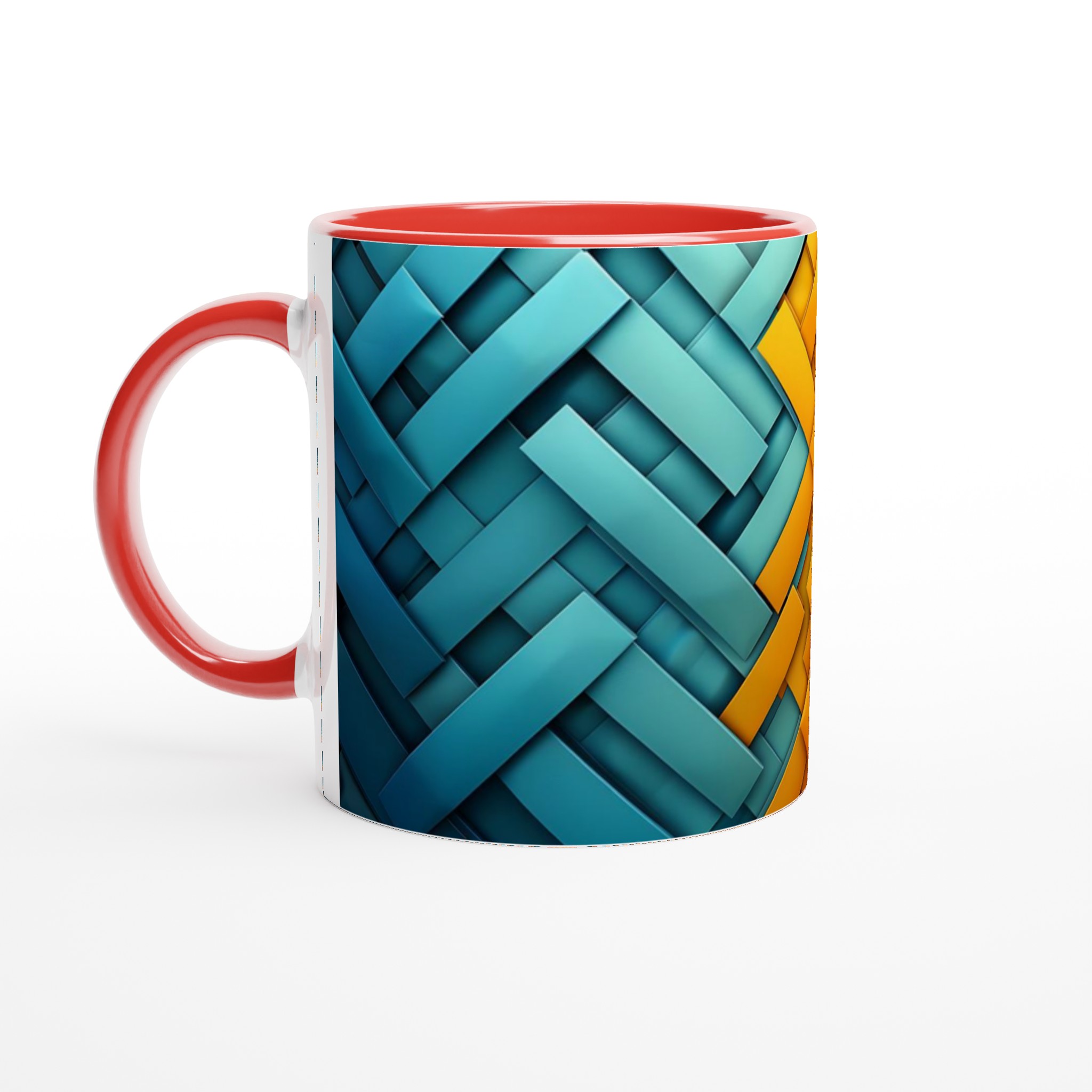 Abstrakt Mosaik Keramikmugg - 11oz Hållbar Design för Färgglada Stunder 5 e491b0f0-f6c1-4e2f-ade2-6379b7e65f59