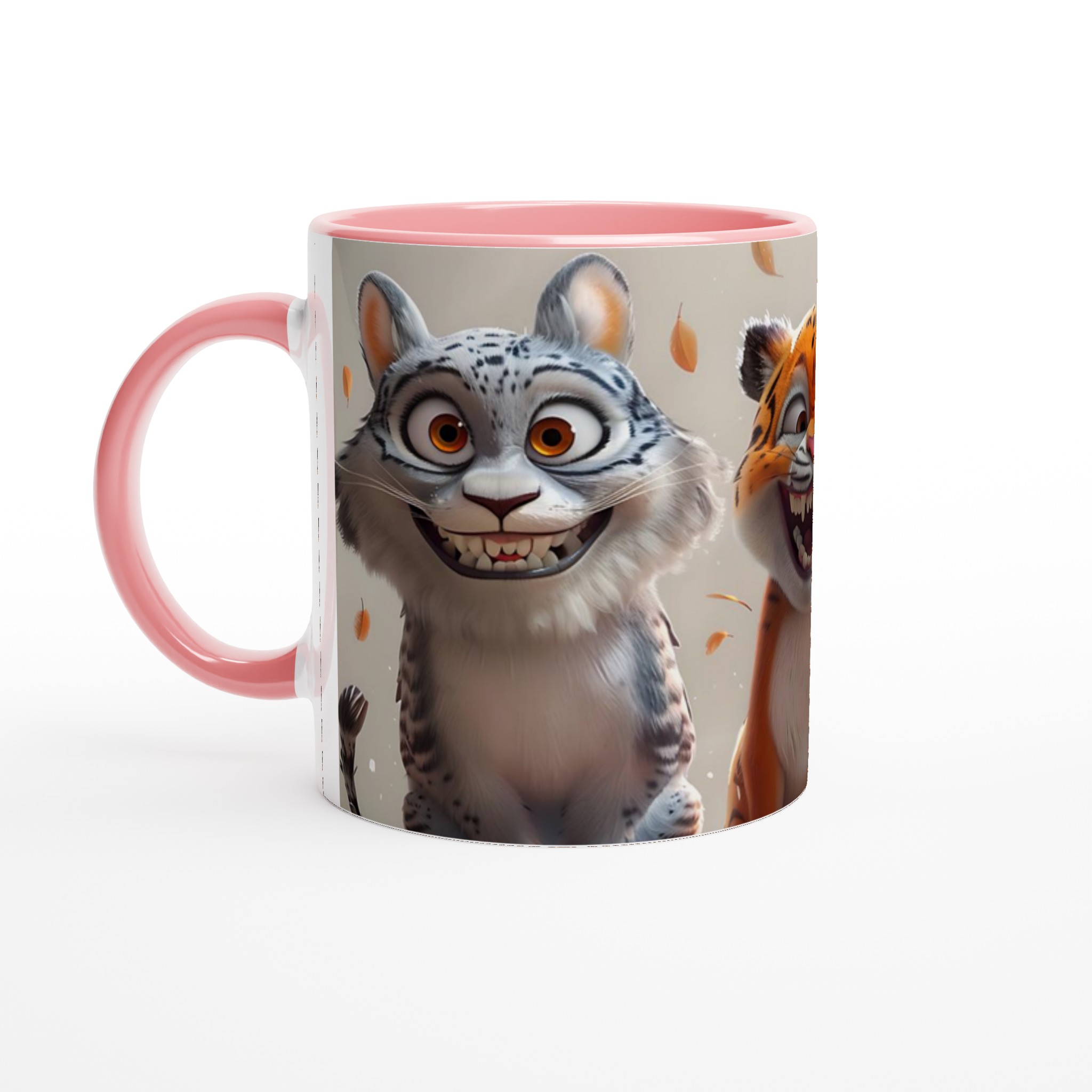 Humorfylld djungelkompis 11oz keramikmugg – Glada rovdjur i livliga färger 6 e4b34449-adf5-4585-ade3-d9c614eae9f2