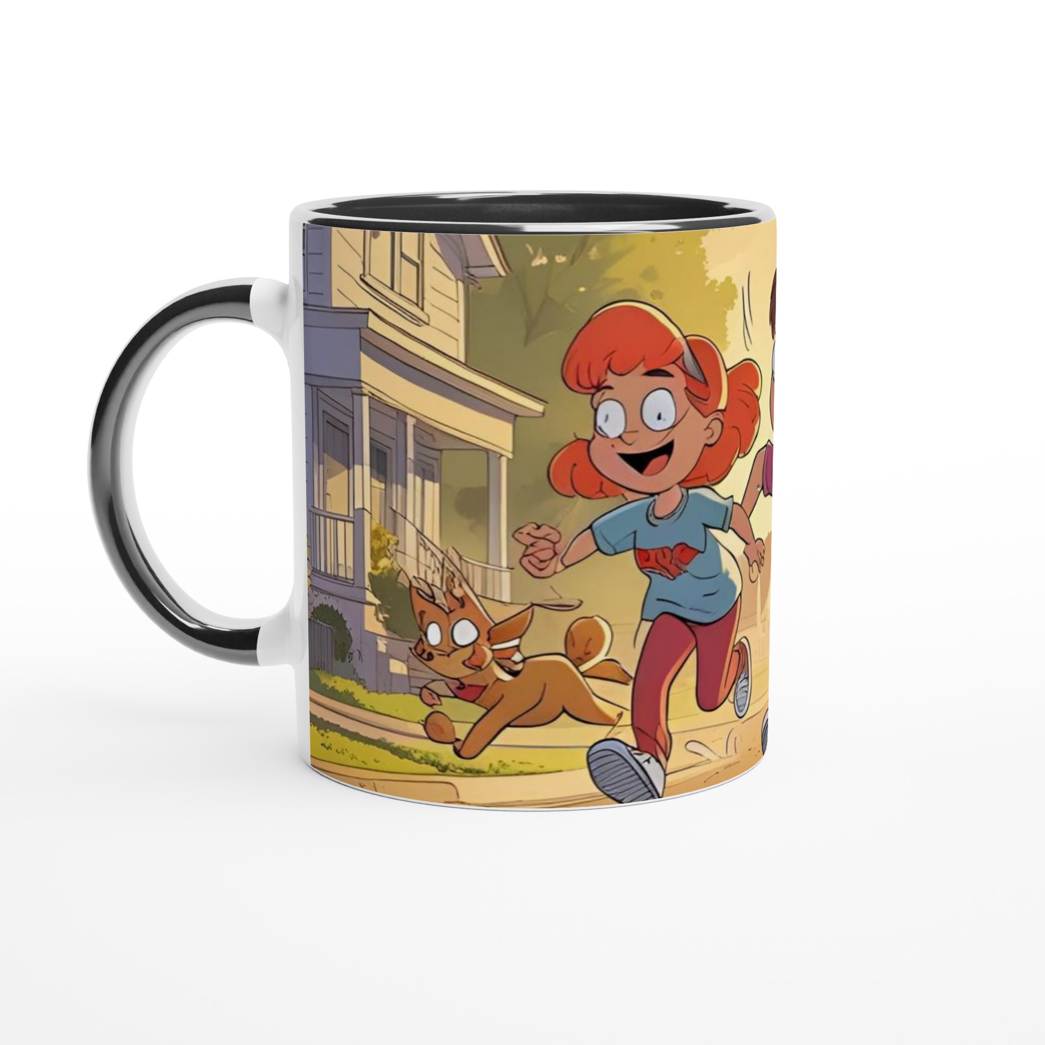 Livfull 11oz keramisk mugg med lekfull design i flera keramiska färger 4 e4b5bfc6-7de6-48a3-9839-0c3a7014b9e4