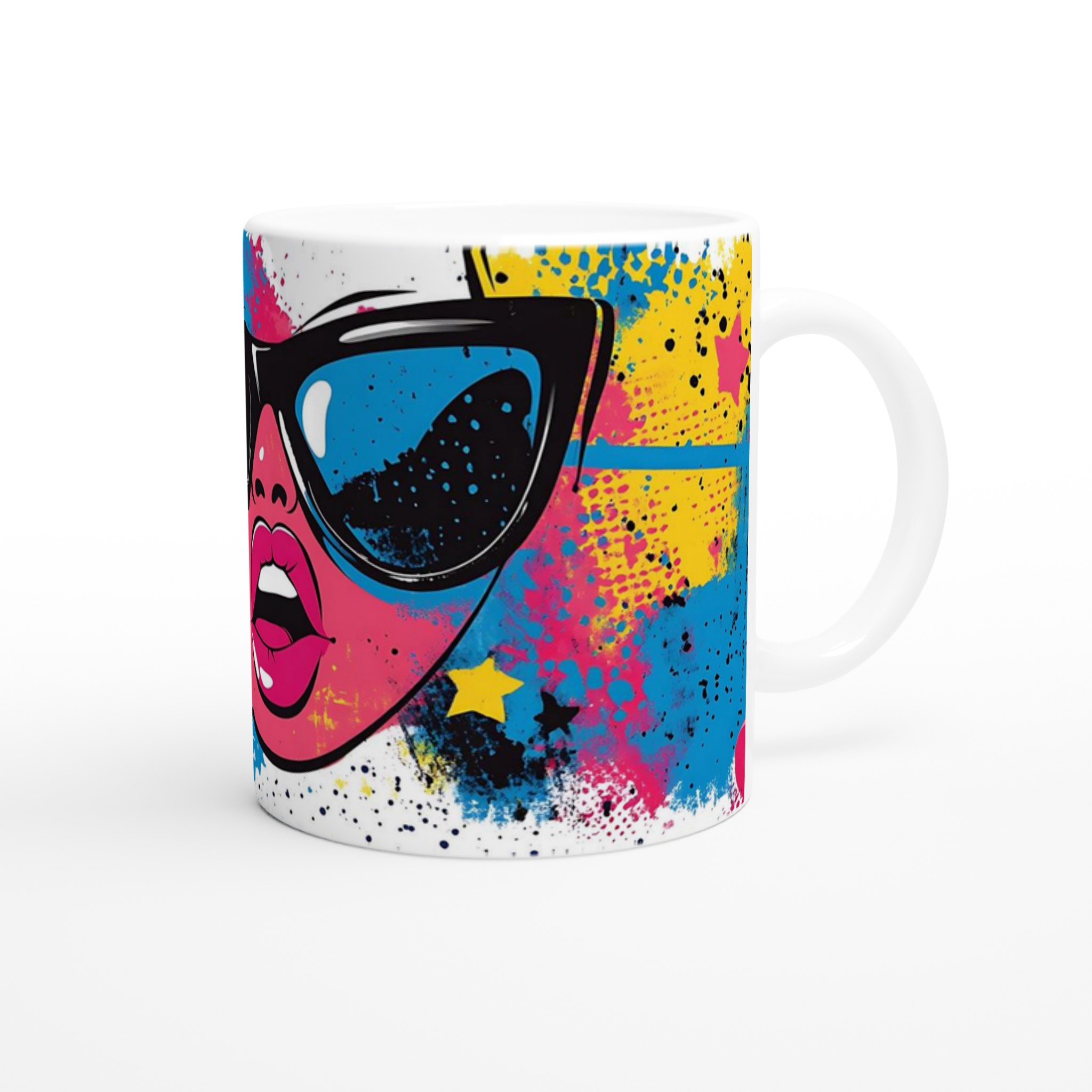 Pop Art Diva Keramikmugg – En Färgexplosion för Din Kaffestund i Valfri Färg! 9 e50dee43-cac1-4321-a6b3-63e2494f1347