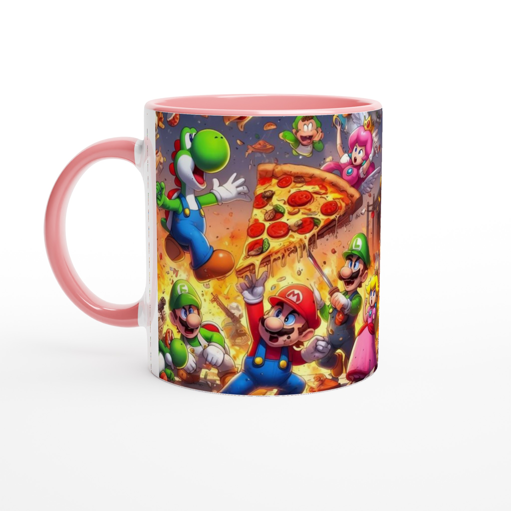 Livfull Vit 11oz Keramisk Mugg med Spännande Spelmotiv och Färgglada Valmöjligheter 6 e520a717-28be-4110-b251-b6dd0068c38a