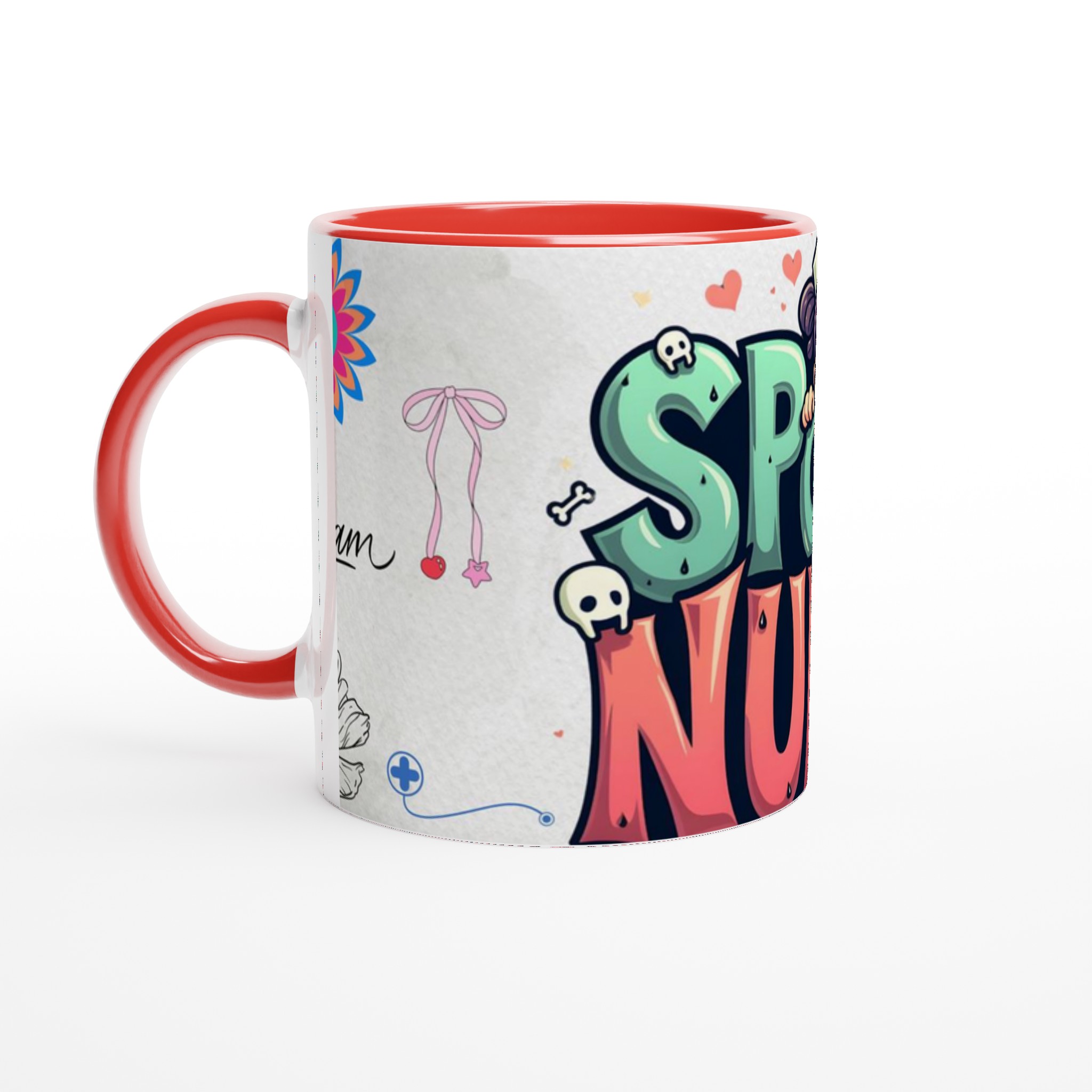 Spooky Nurse 11oz Keramisk Mugg – Färgstark, Lekfull & Perfekt för Alla Humör 5 e56a905b-4c37-431f-b457-2dec0885e2c8
