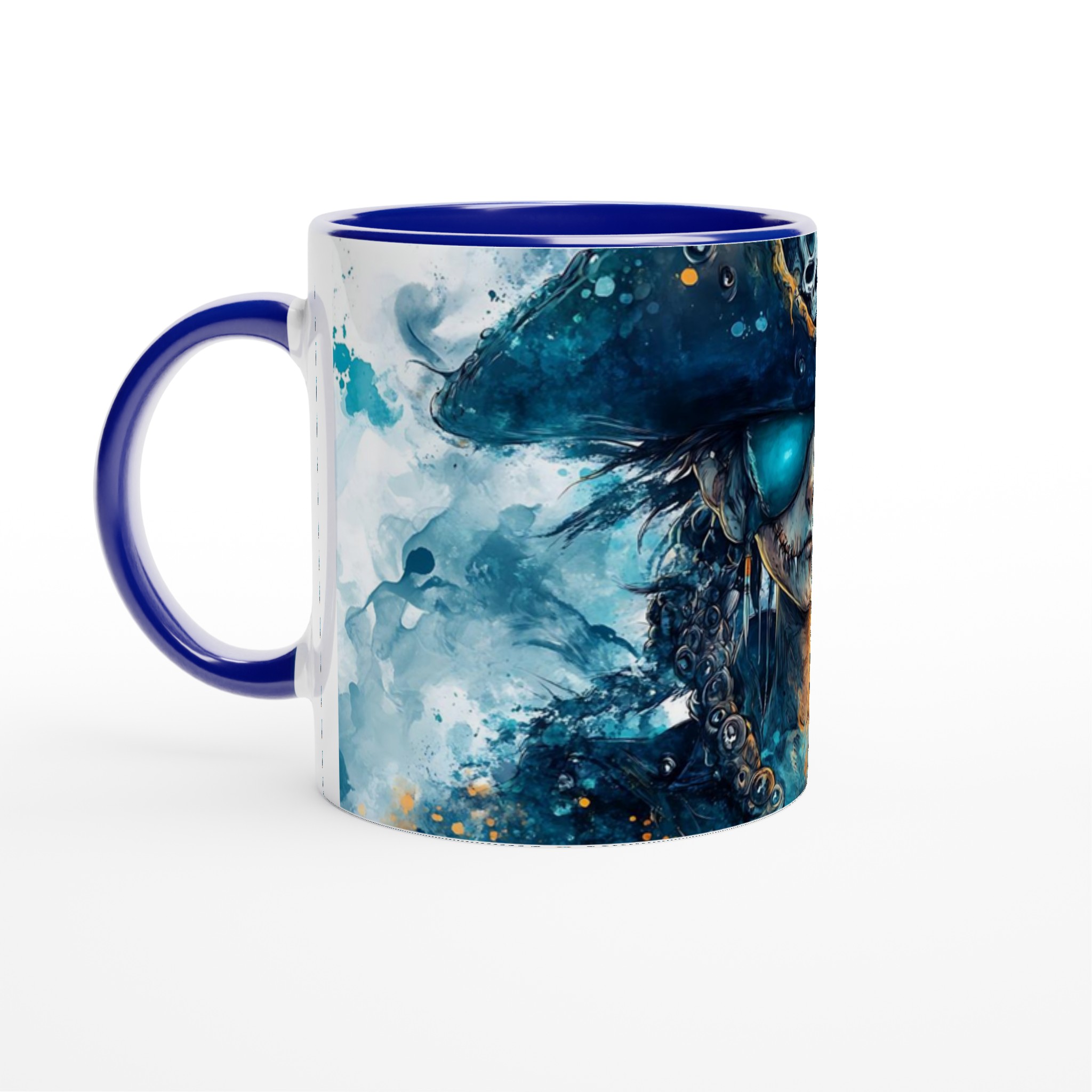 Pirate Nightmare Mugg – Akvarellstil | Unik 11oz Keramikmugg i Sju Färger 2 e5ae04d5-75bd-42a7-ba8e-b53c2984d0e3