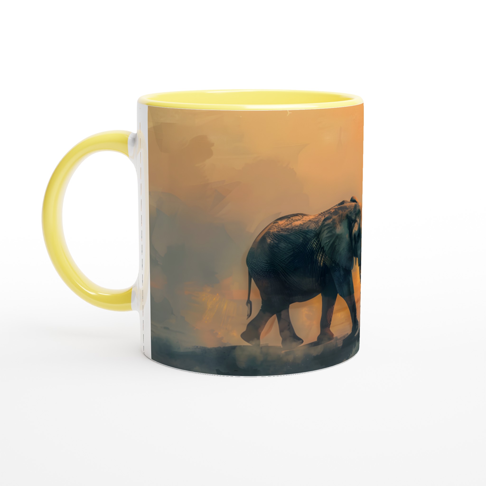 Majestätisk Elefant Mugg – En Solnedgångssaga i Keramik 3 e5ba64e9-509d-4974-ae75-ca1b4436cc49