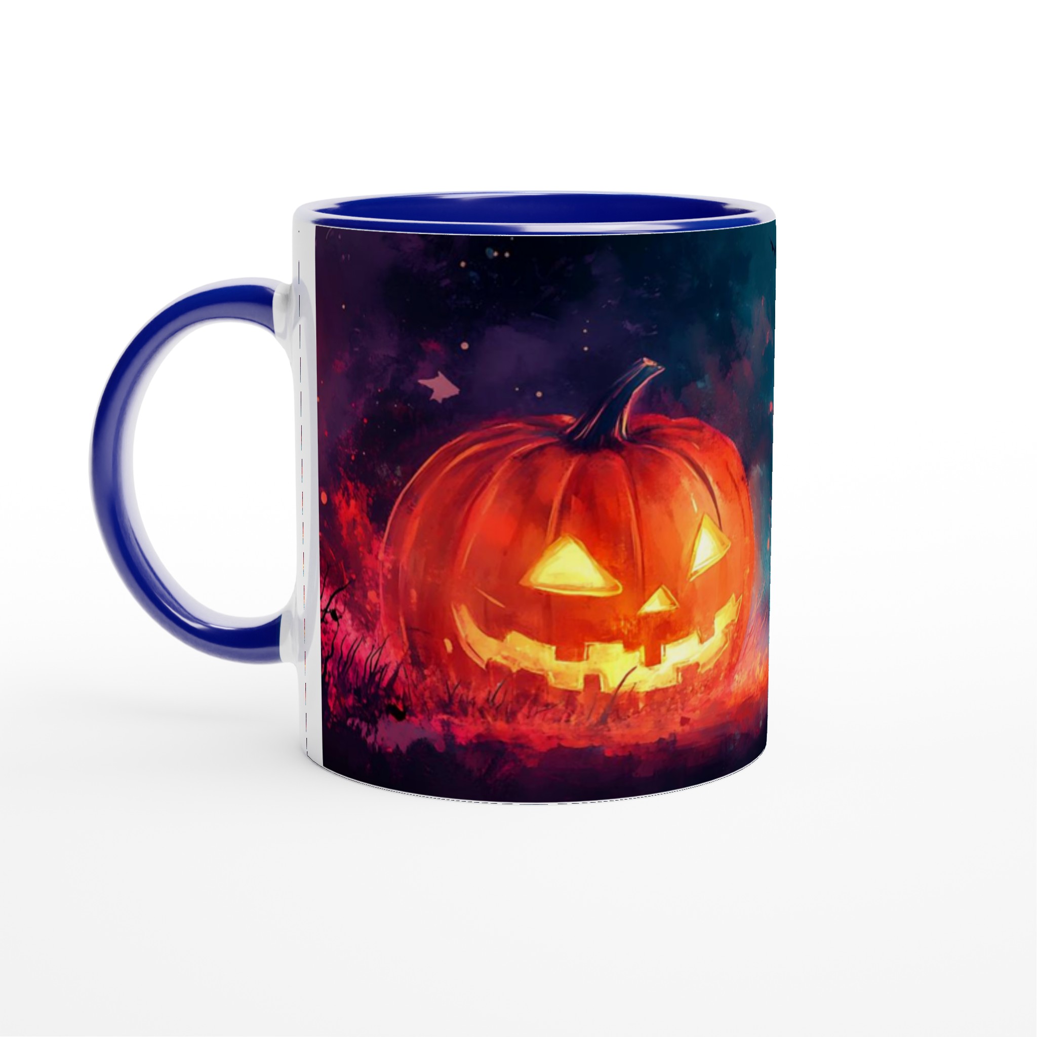 Mystisk Halloween Keramikmugg - 11oz, Välj mellan 7 levande färger för din unika stil! 2 e618698e-d309-459a-8f1a-fce7daec25ce