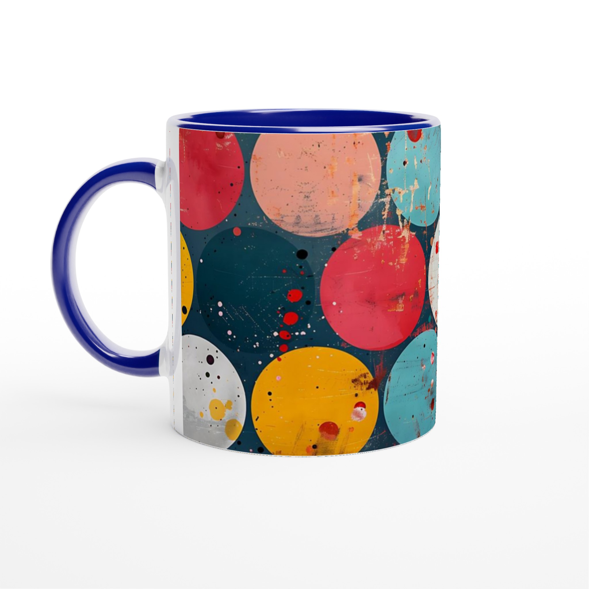 Abstrakt Pop Art Keramikmugg 11oz – Välj din färgstarka favorit för en personlig touch! 2 e6608f1d-9484-435c-a91c-d0c93e5c1be2