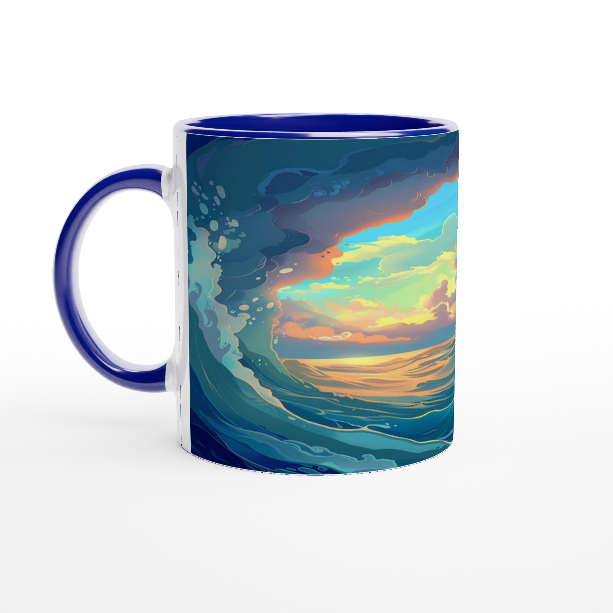 Ocean Dreamscape Mugg – En Våg av Färg för Din Fika, Välj bland Sju Nyanser 2 e69a0a23-1bc1-4c37-8bf1-c59ce4abc56a