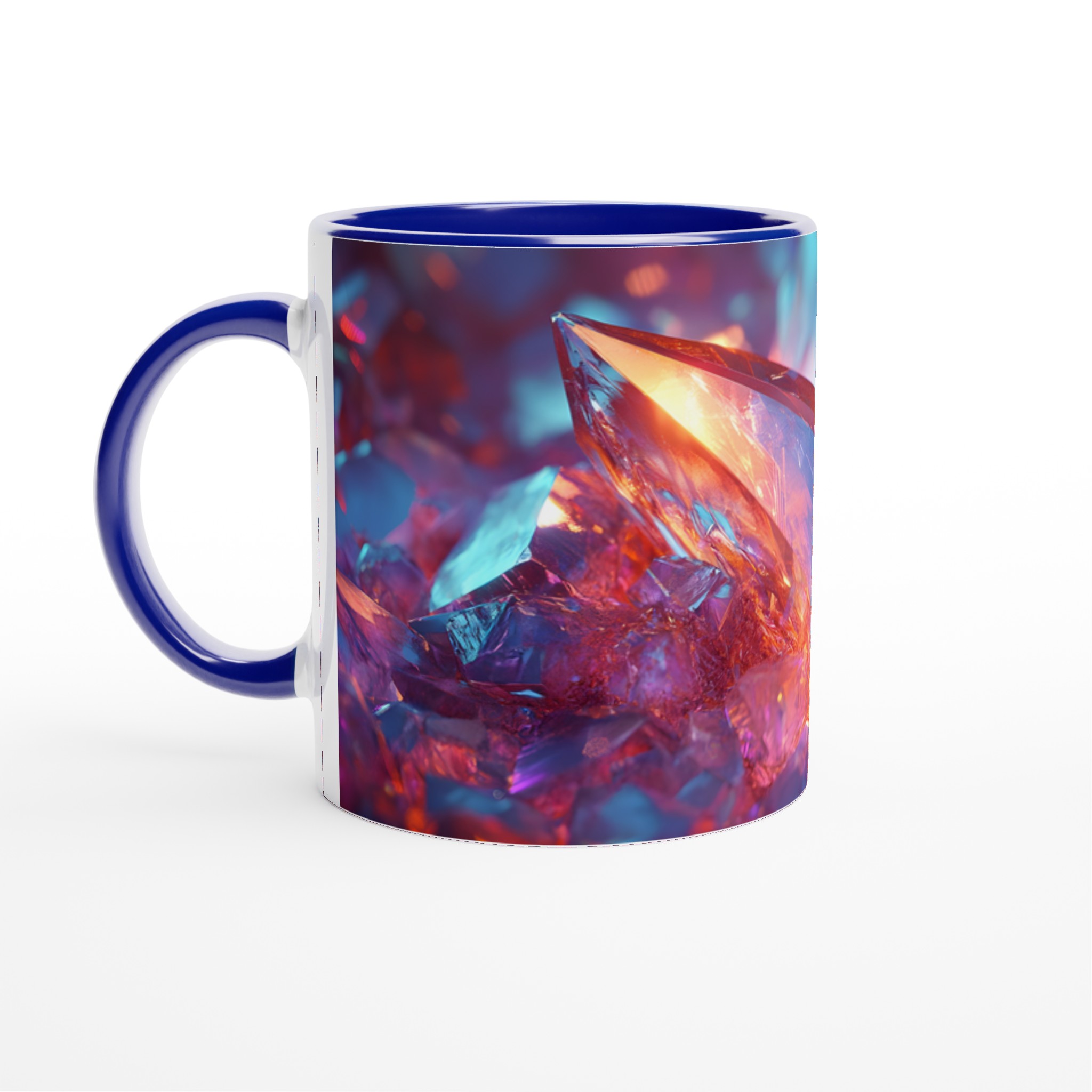 Kosmisk Kristall 11oz Keramisk Mugg – Strålande Färgskiftningar för Din Favoritdryck 2 e6a6f2ce-47ab-4ce1-9e2b-bc77df25d6fa