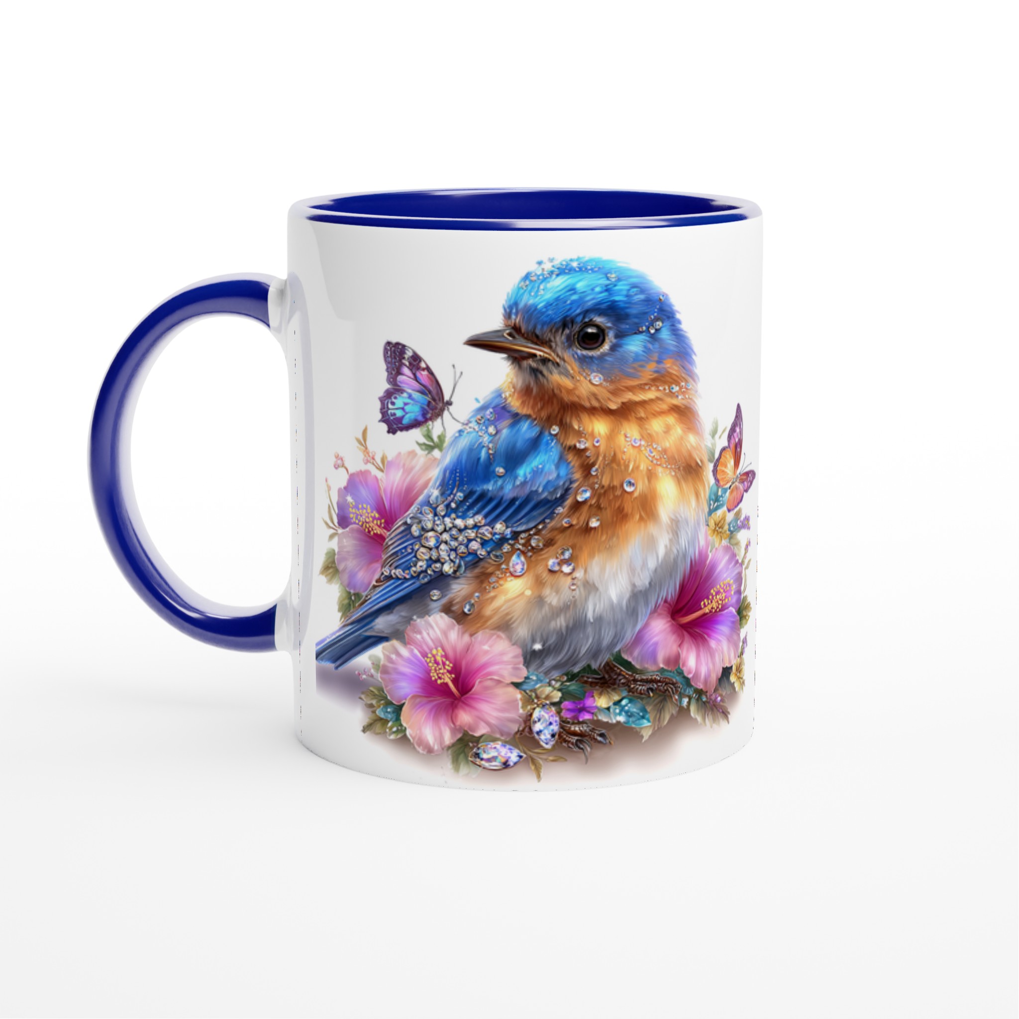 Förtrollande Juvel-Fågel Mugg – Glittrande Design i Ditt Val av 7 Keramiska Färger! 2 e6b6f43e-e9b2-4c35-8d8c-7f59fff869fa