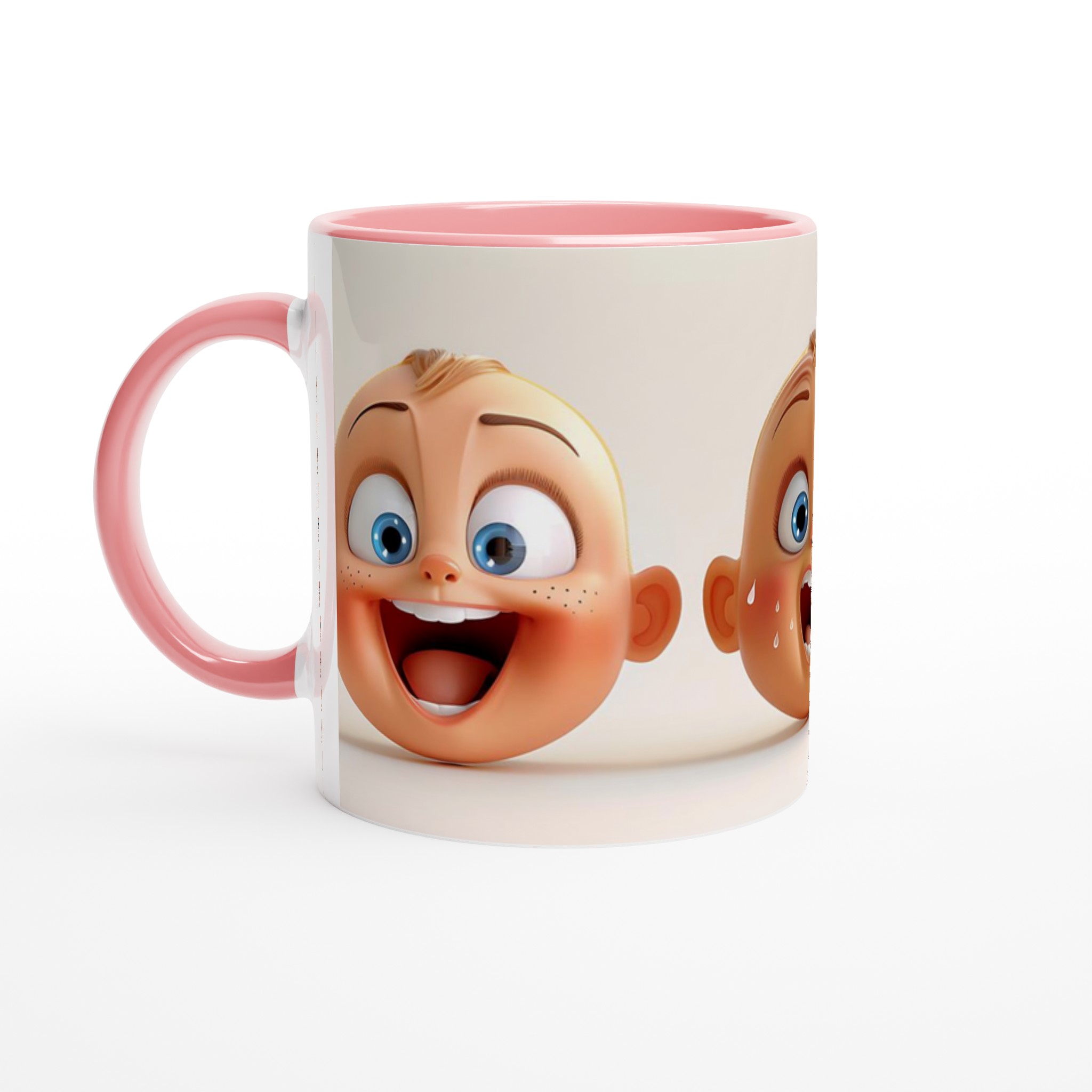 Charmiga Babyansikten Keramikmugg - Uttrycksfull Design, Perfekt Present i 7 Färgval! 6 e6d700a8-a3d3-4a1a-b7cd-f86130115661