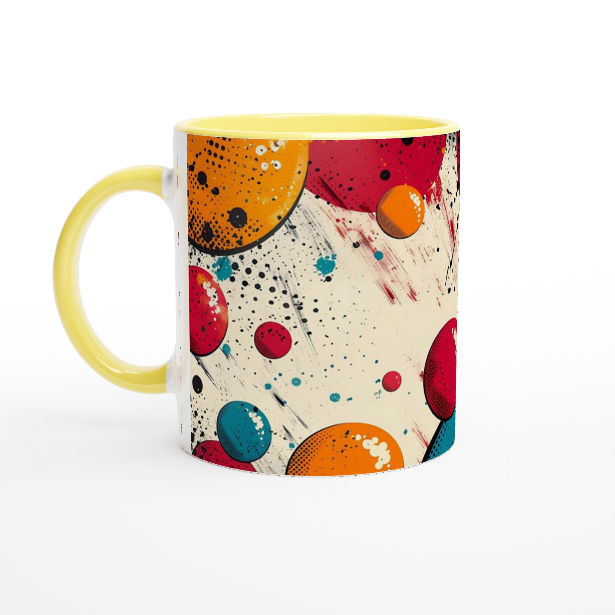 Abstrakt Pop Art Keramikmugg – Färgglad Design för Ditt Kaffe, Te och Mer! 3 e7297acf-7488-4aa4-bb56-d8ddd05372a7