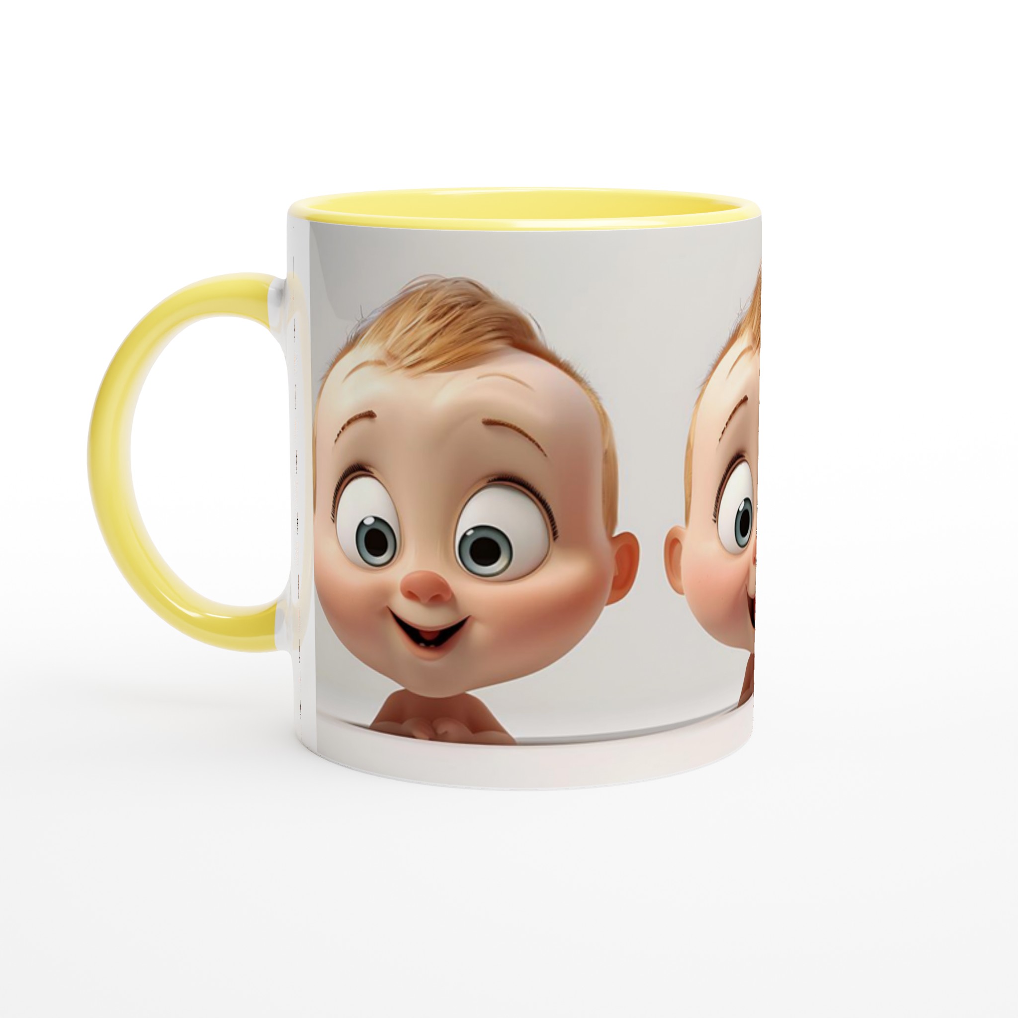 Söta Babyansikten: 11oz Keramikmugg – En Charmig Kaffestund i Valfri Färg! 3 e789f0e5-de70-4d6b-8f75-7e6890bf8f1a