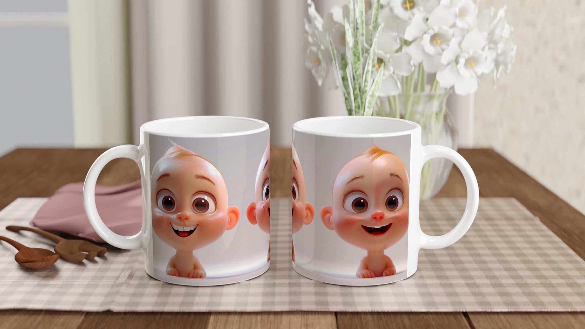 Charmiga Babyuttryck Keramisk Mugg – Personlig Favorit i Flera Färger! 10 e7b6a596-a4a6-45d3-b6f0-8b4e04df83e4