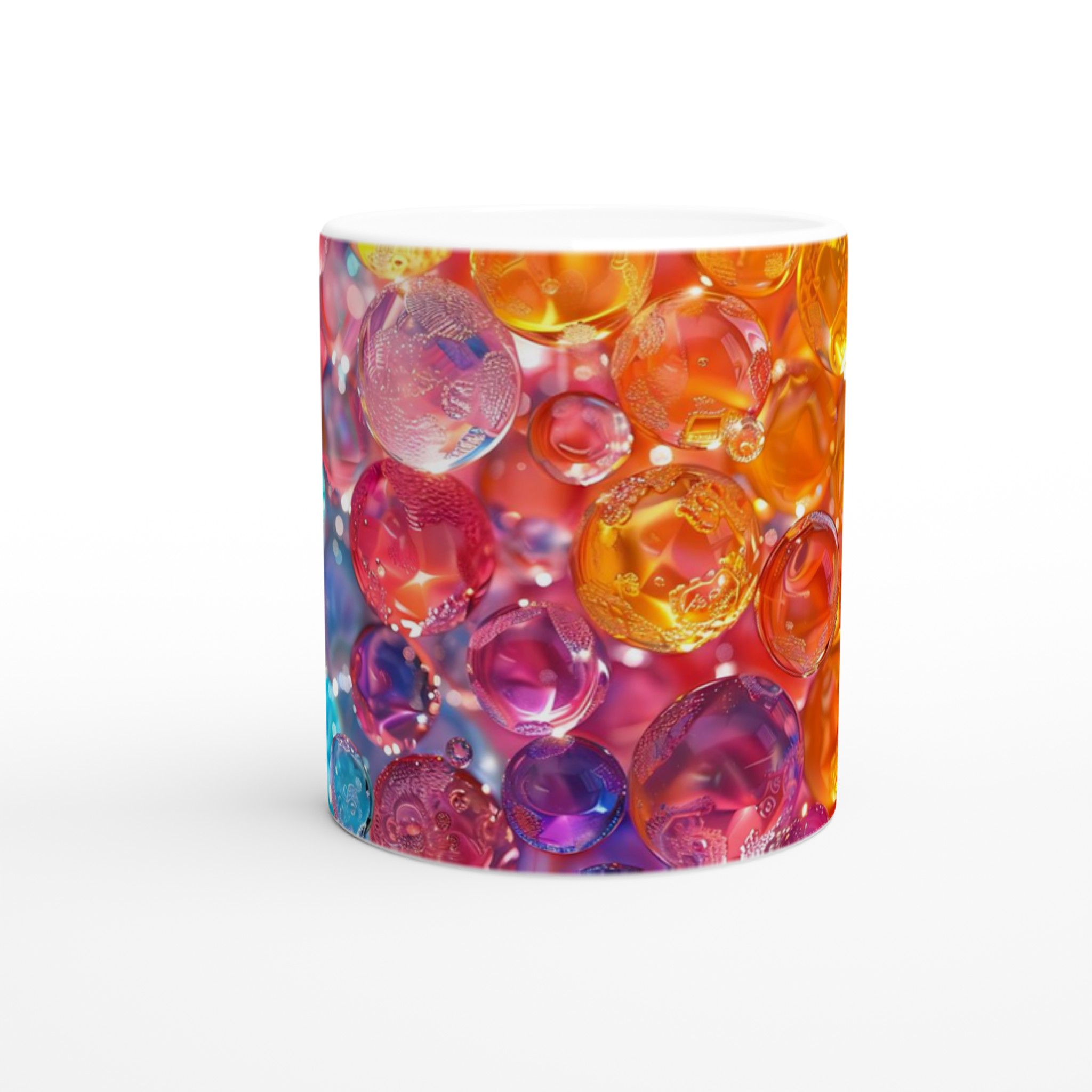 Färgexplosion 11oz Keramisk Mugg – Lysande Bubbeldesign i Din Favoritfärg 8 e7bb7406-ab57-420b-8d6e-2fff11ffe2ec