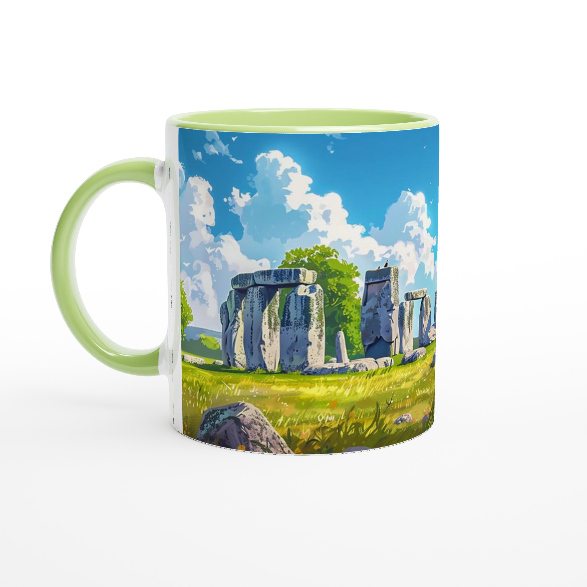 Historisk Stonehenge Keramikmugg – Din Kaffepaus till En Forntida Värld, Välj Färg! 7 e7e10f18-e346-43b3-983c-cf96130fc98d