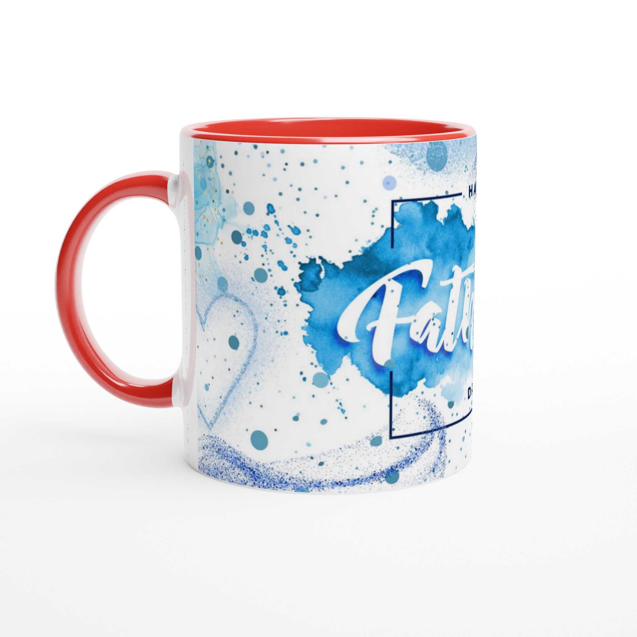 Father's Day Keramisk Mugg i Eleganta Blåa Nyansval 5 e82c0e97-4796-4174-807d-eeb23b0b1584
