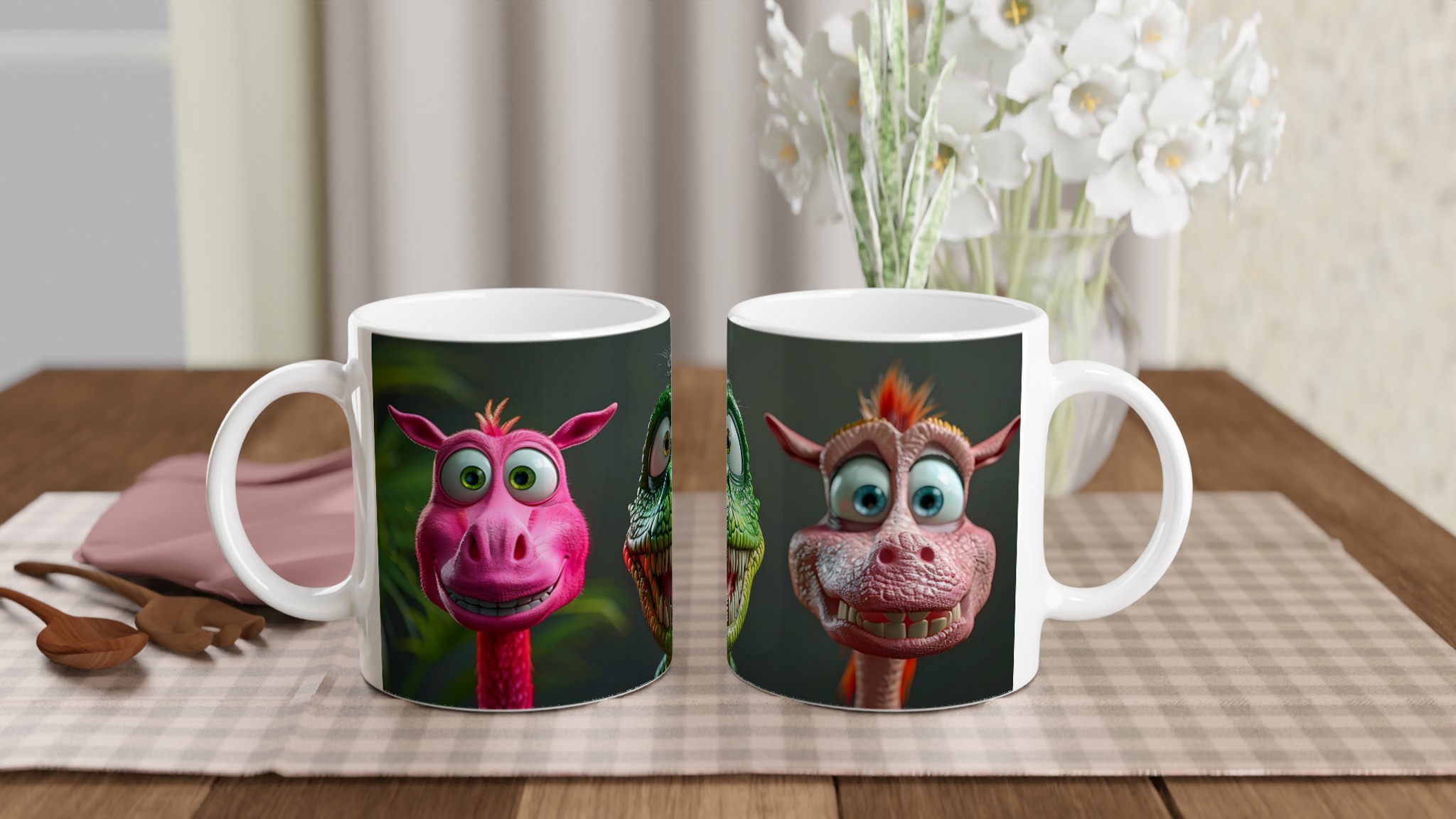 Monster Friends Keramisk Mugg – Roliga Motivanpassade Kaffekoppar i Flera Färger 10 e832dd76-0556-4b98-aa90-cb5e6469072b