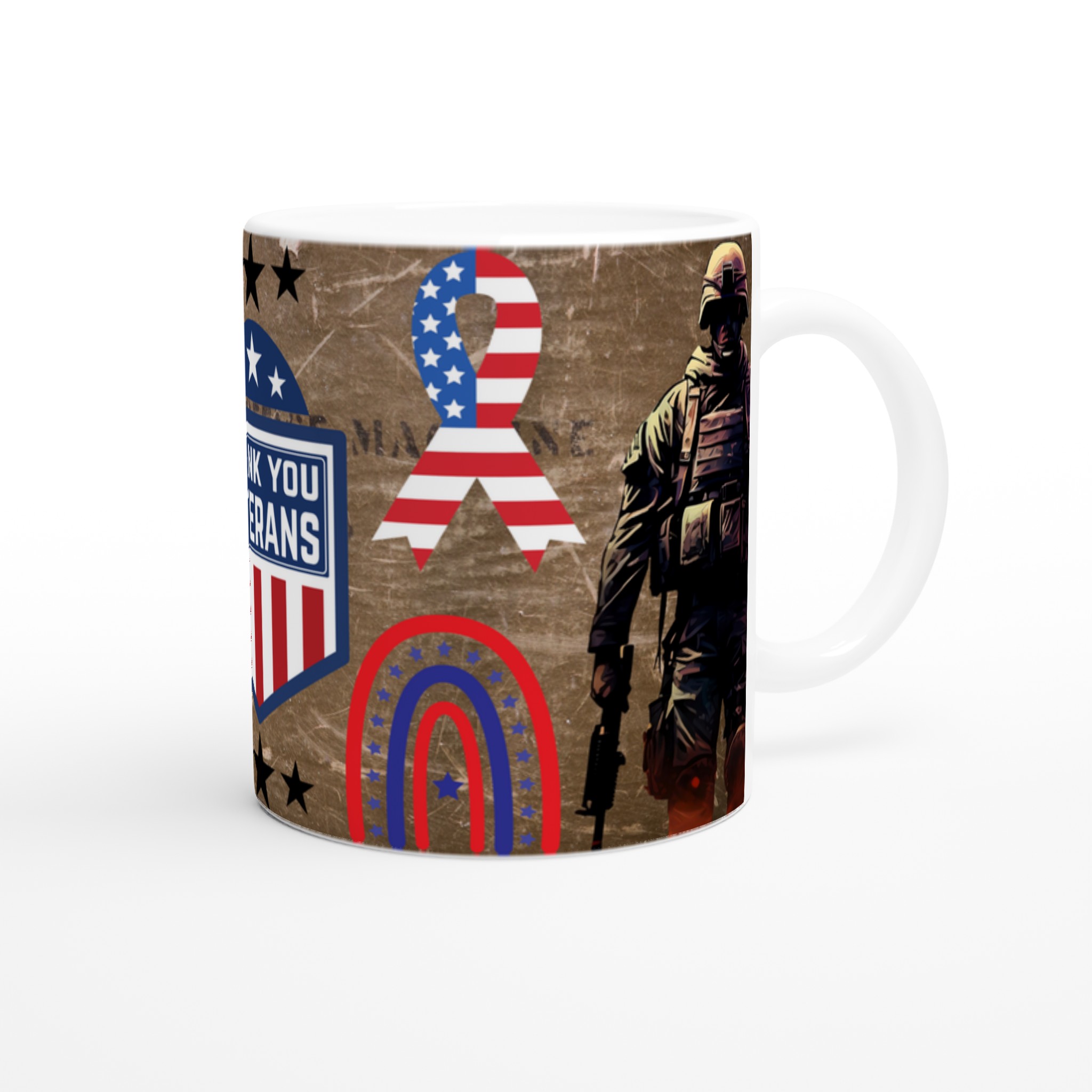 Veterans Tribute 11oz Ceramic Mug with Patriotic American Designs 9 e84c0841-9d82-4cb4-93eb-350759329d90
