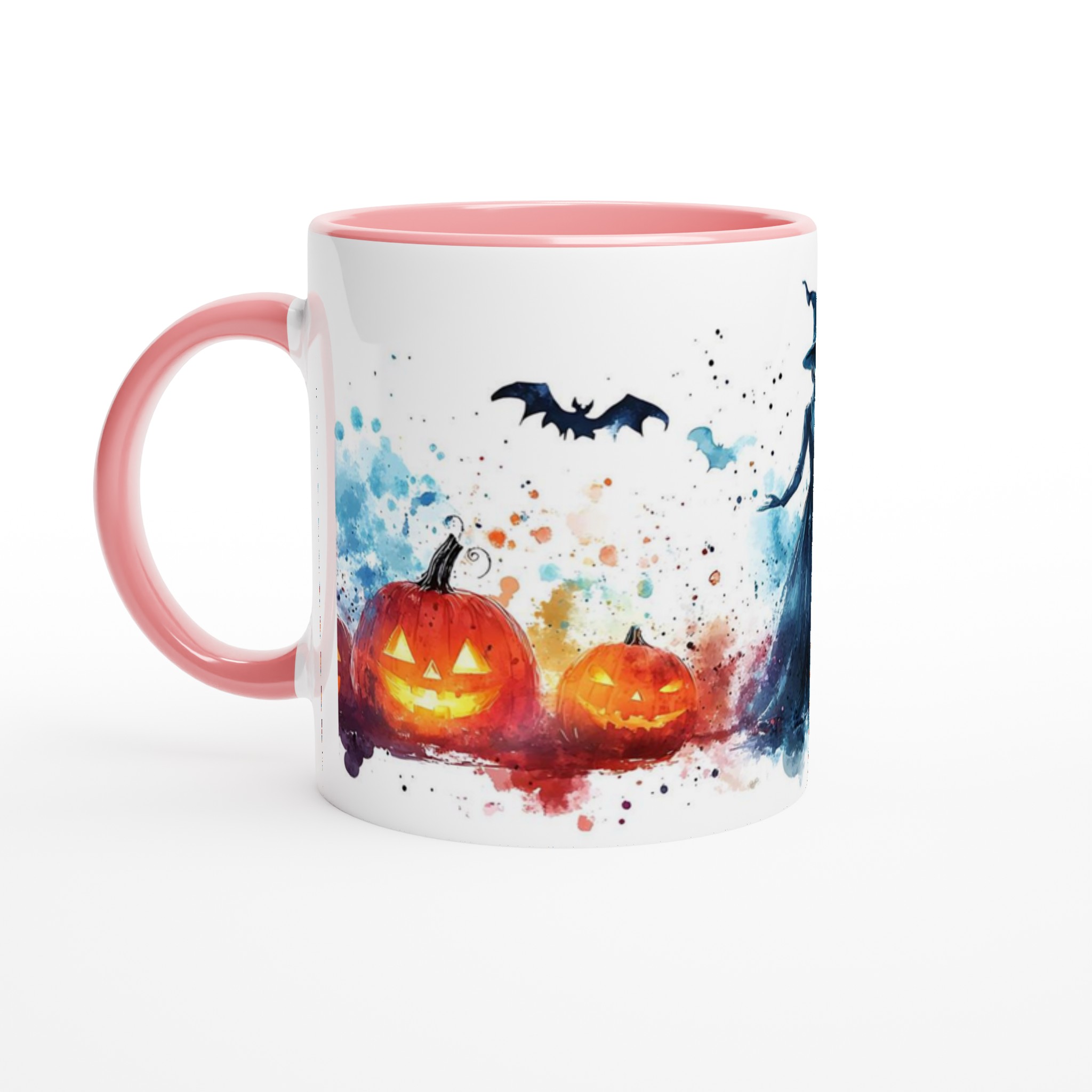 Spooky Witchy Watercolor Halloween Keramikmugg - 11oz i ditt färgval 6 e85cb422-0671-4e72-ac95-ab1f27443ed6