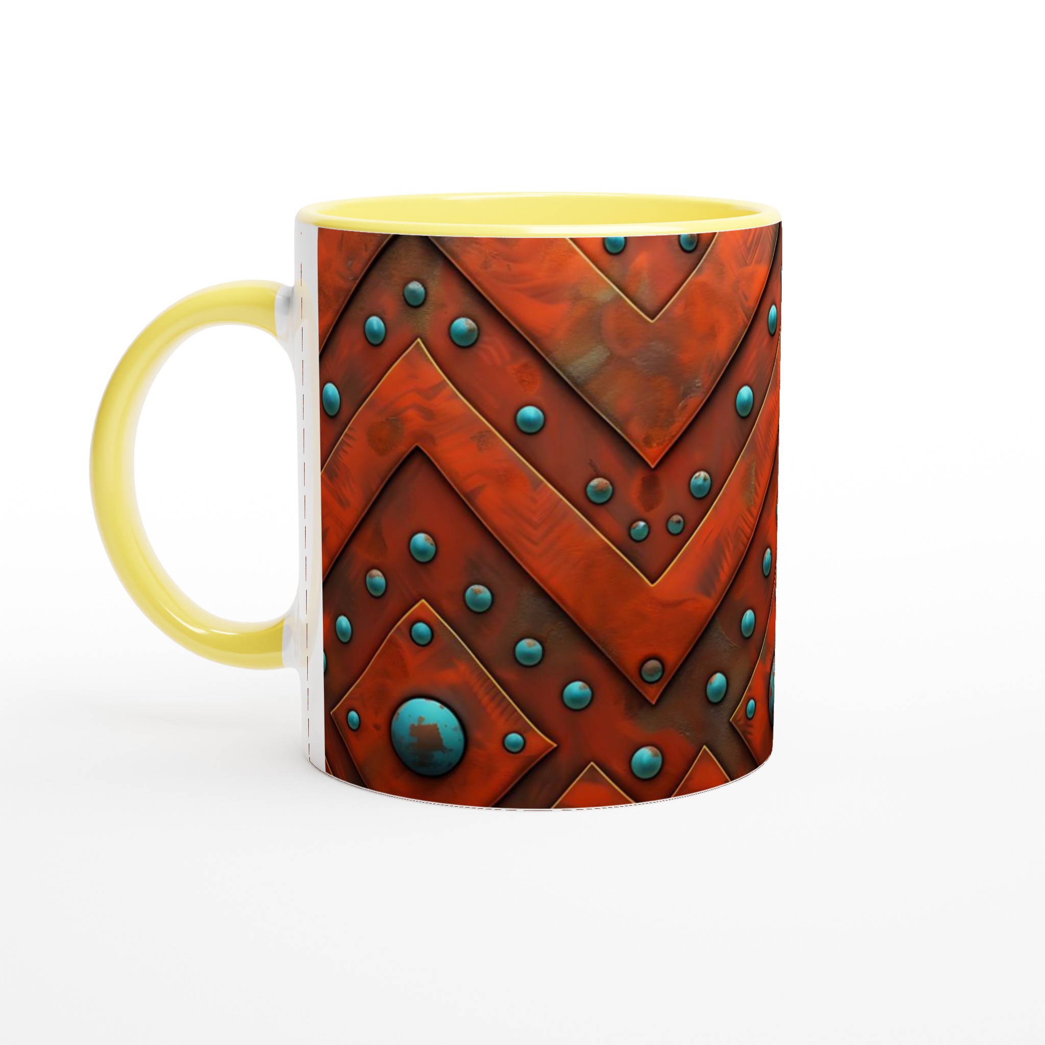 Aztec Rust 11oz Keramikmugg – En touch av forntida elegans i ditt val av färger 3 e89c845a-6631-4766-8200-92ead173420c
