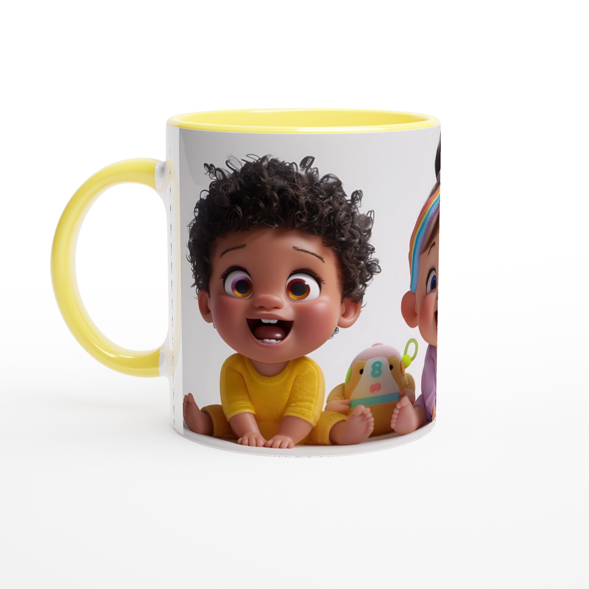 Söta Babyvänner 11oz Keramikmugg - Charmig & Hållbar för Vardagsglädje 3 e8d8d08b-0a51-4e26-8c07-ca5a216d3df1