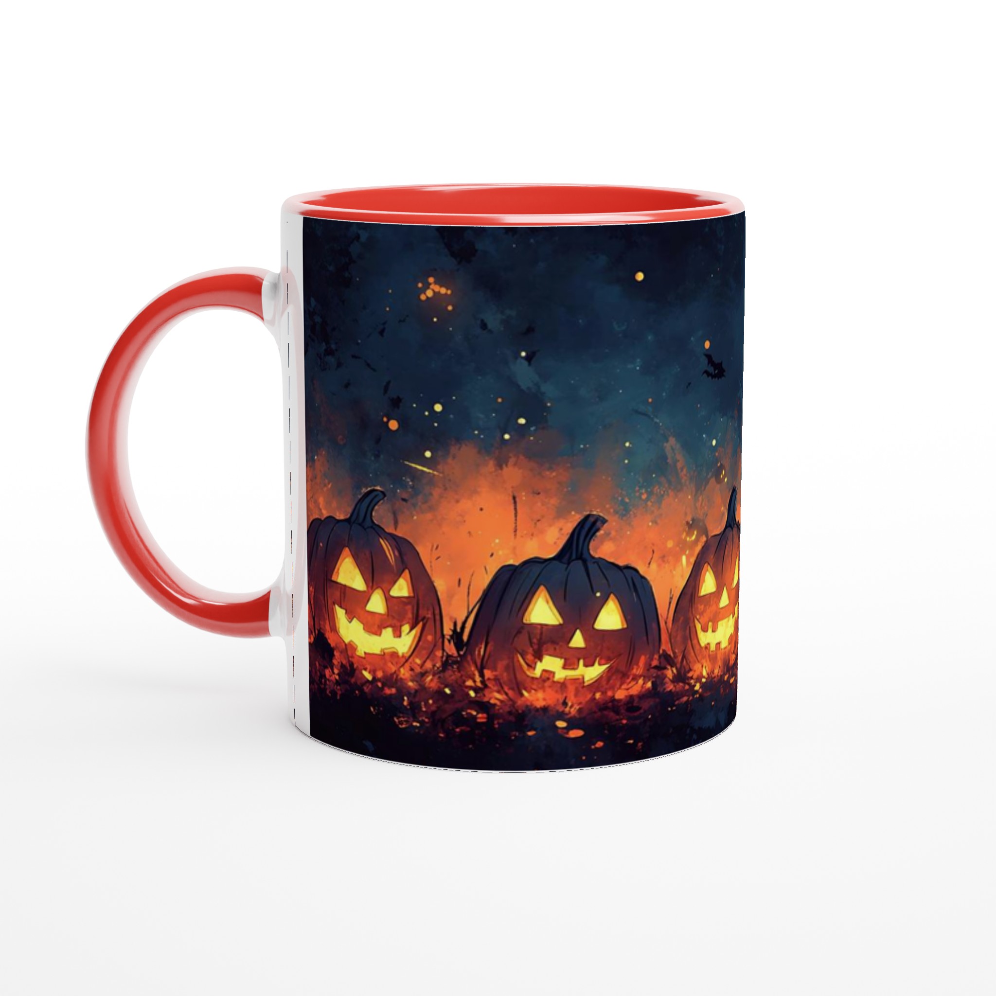 Mystisk Halloween Keramikmugg - Pumpalyktor i Nattens Glöd, Välj din Färg! 5 e8e6e2df-8fbe-4d85-ac18-415ef983fe41