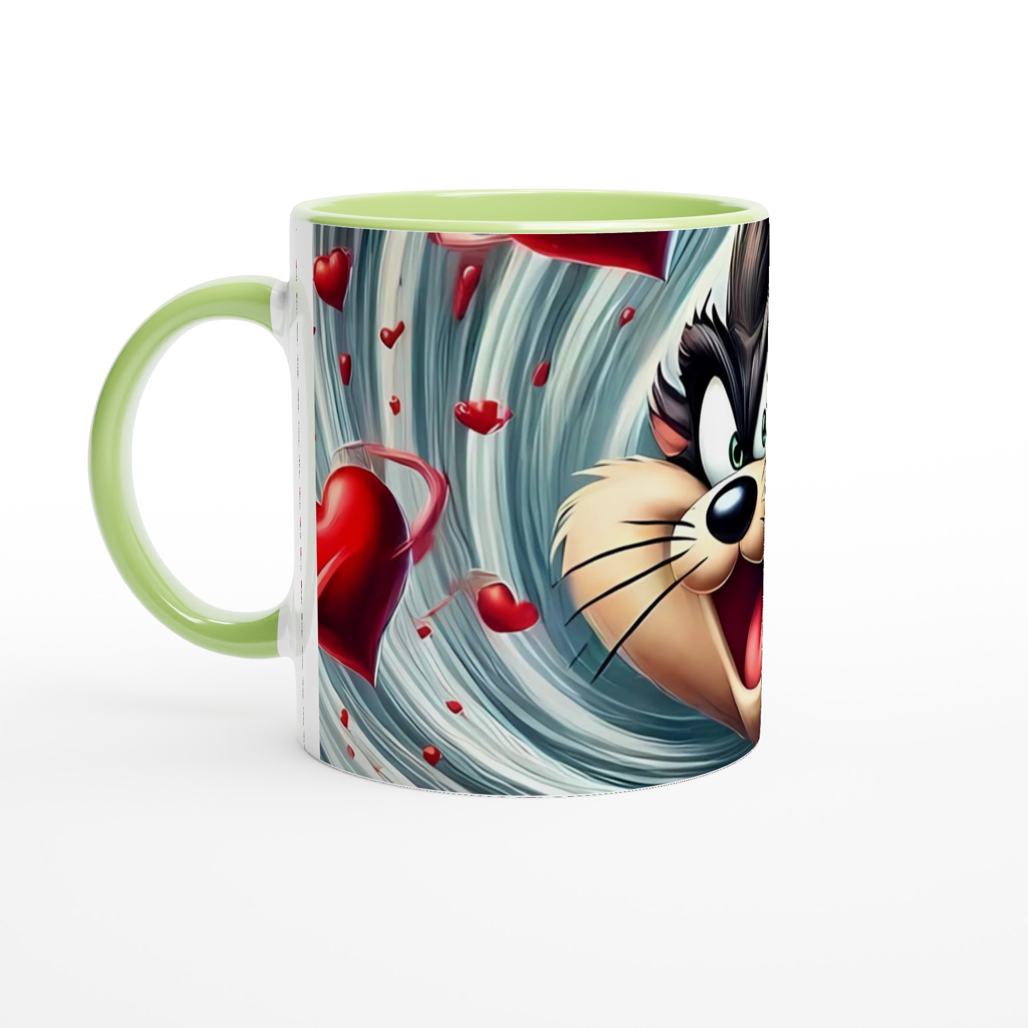Vit 11oz keramisk mugg med lekfull Looney Tunes-inspirerad design i flera färger 7 e8f3c652-4556-4a97-b8c3-1a5d6fc6e3da