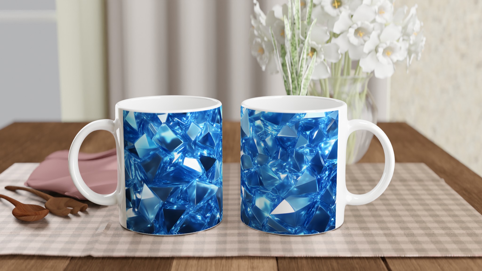 Glittrande Isblå Keramisk Mugg - Din 11 oz Vardagslyx i Valfri Färg 10 e9058932-5ad8-491e-a879-44d39ea7a1e0