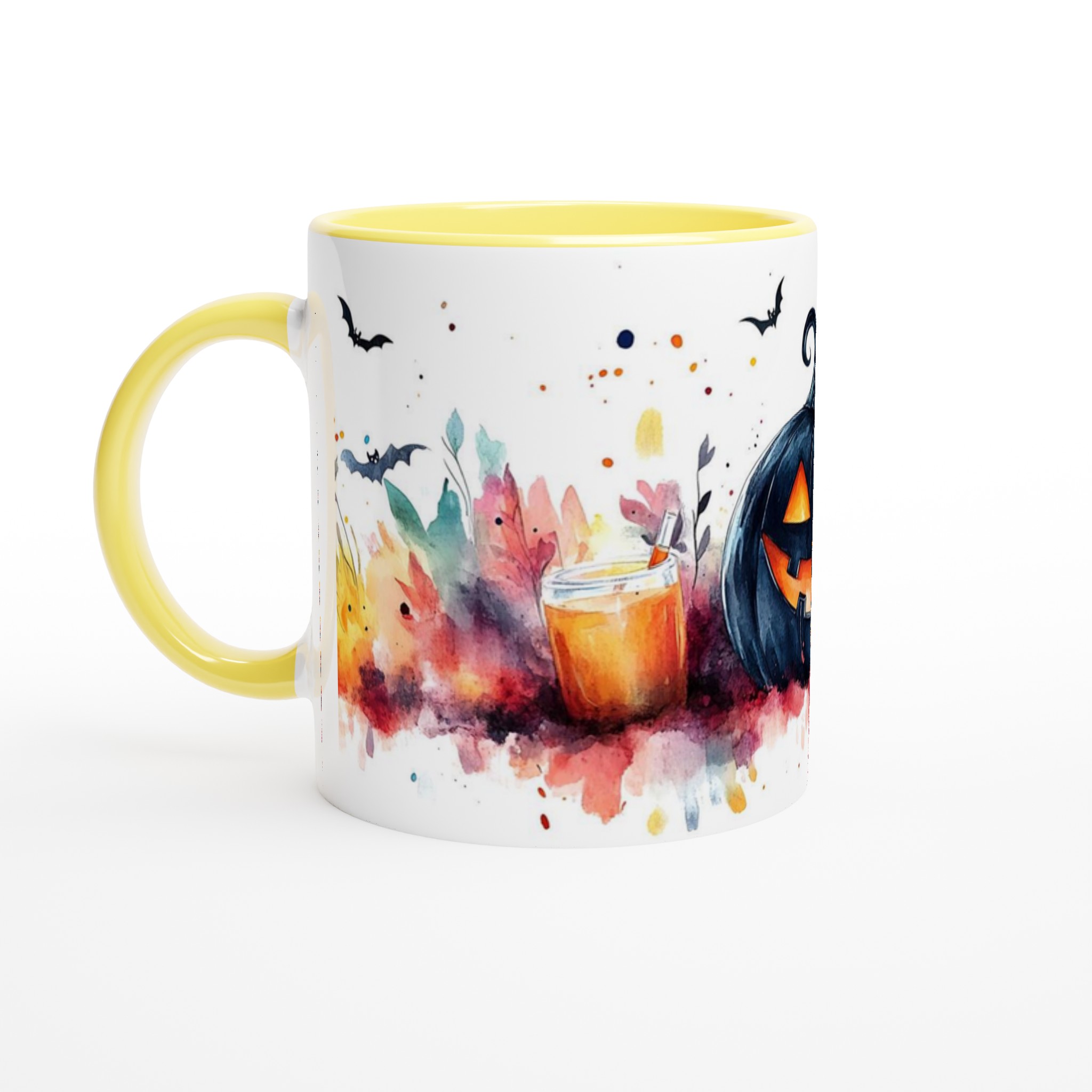Mystisk Akvarell Halloween Mugg - Skapa din Egen Spöklika Stämning 3 e911e29e-4192-4a4f-85cc-3c0f8450eeef