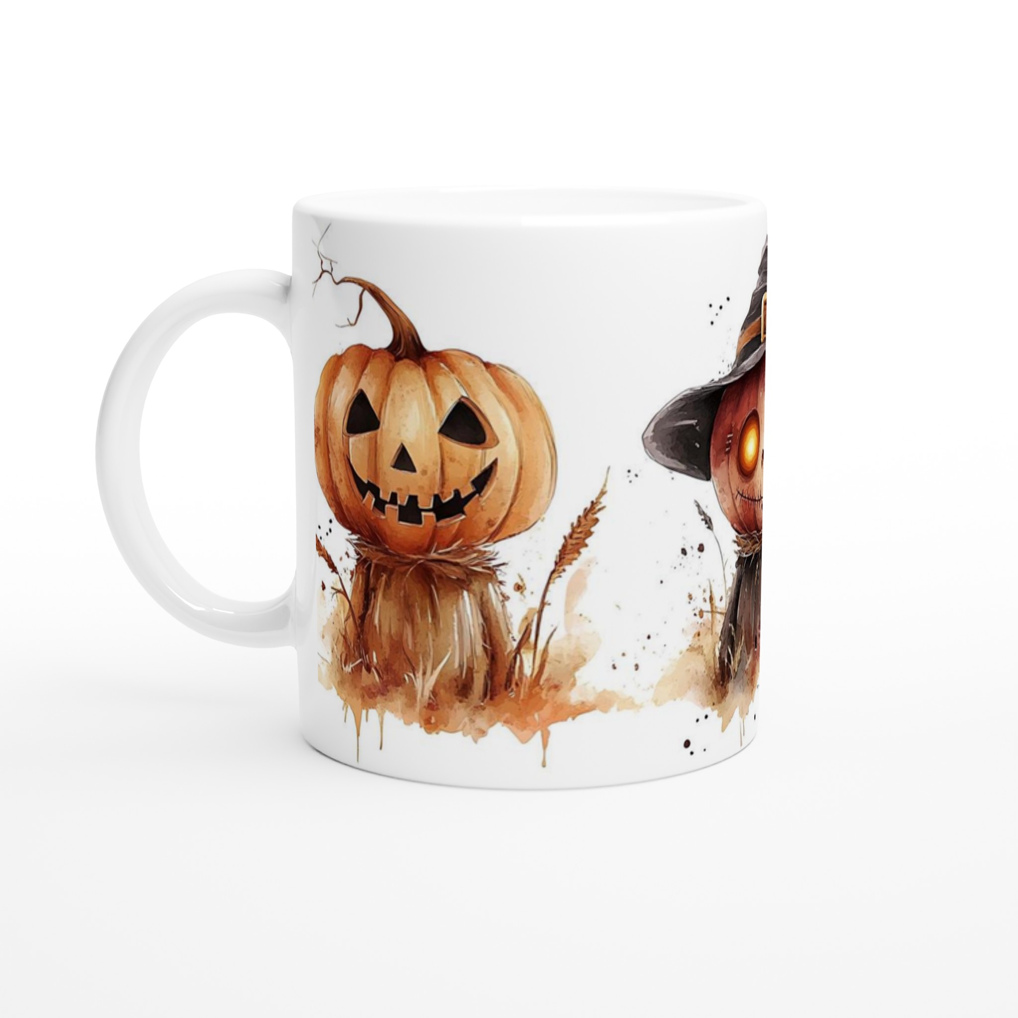 Spooky Pumpa Gänget 11oz Keramisk Mugg – Halloween Design i Flera Färgval 1 e91efd1c-eba6-4563-83a2-e7d957e90a7b