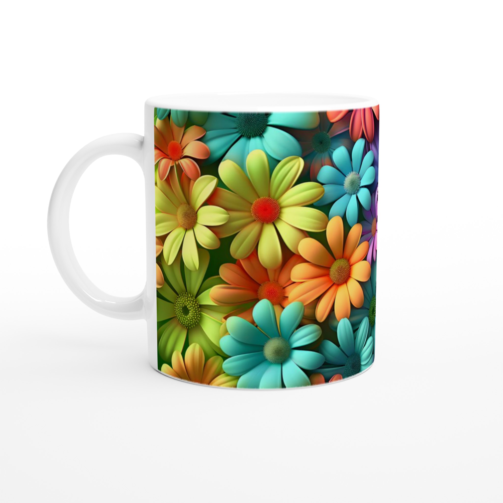 Färgglad Blommig Keramikmugg 11oz – Välj din glada färg! 1 e93fa3bc-0b78-47fb-9ba3-4c64af6d966b