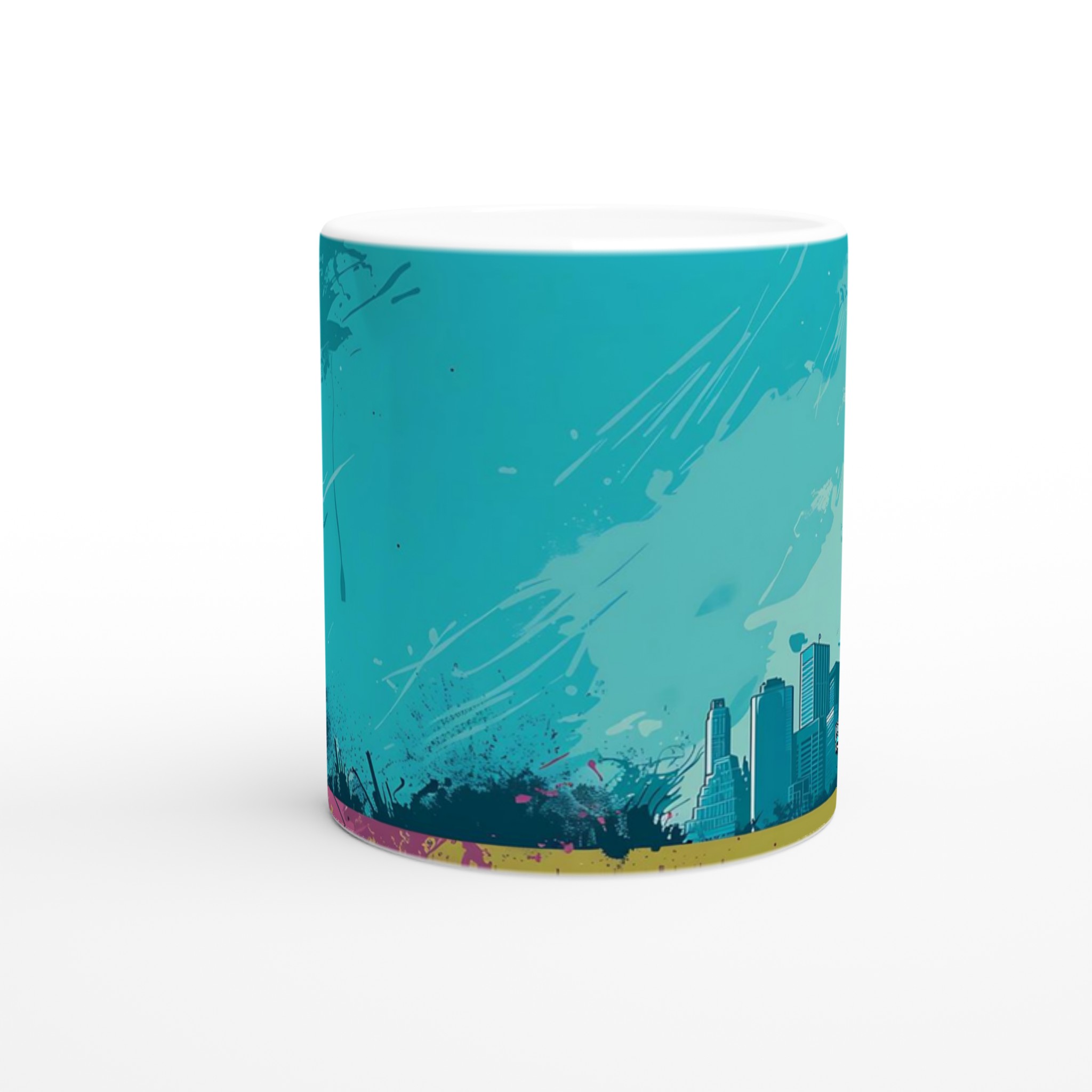 Frihetsstatyn Art Print Kaffemugg – Färgstark New York Inspiration i 11 oz Keramik 8 e94e1d85-ded4-4b9e-b618-74e3b7a22312