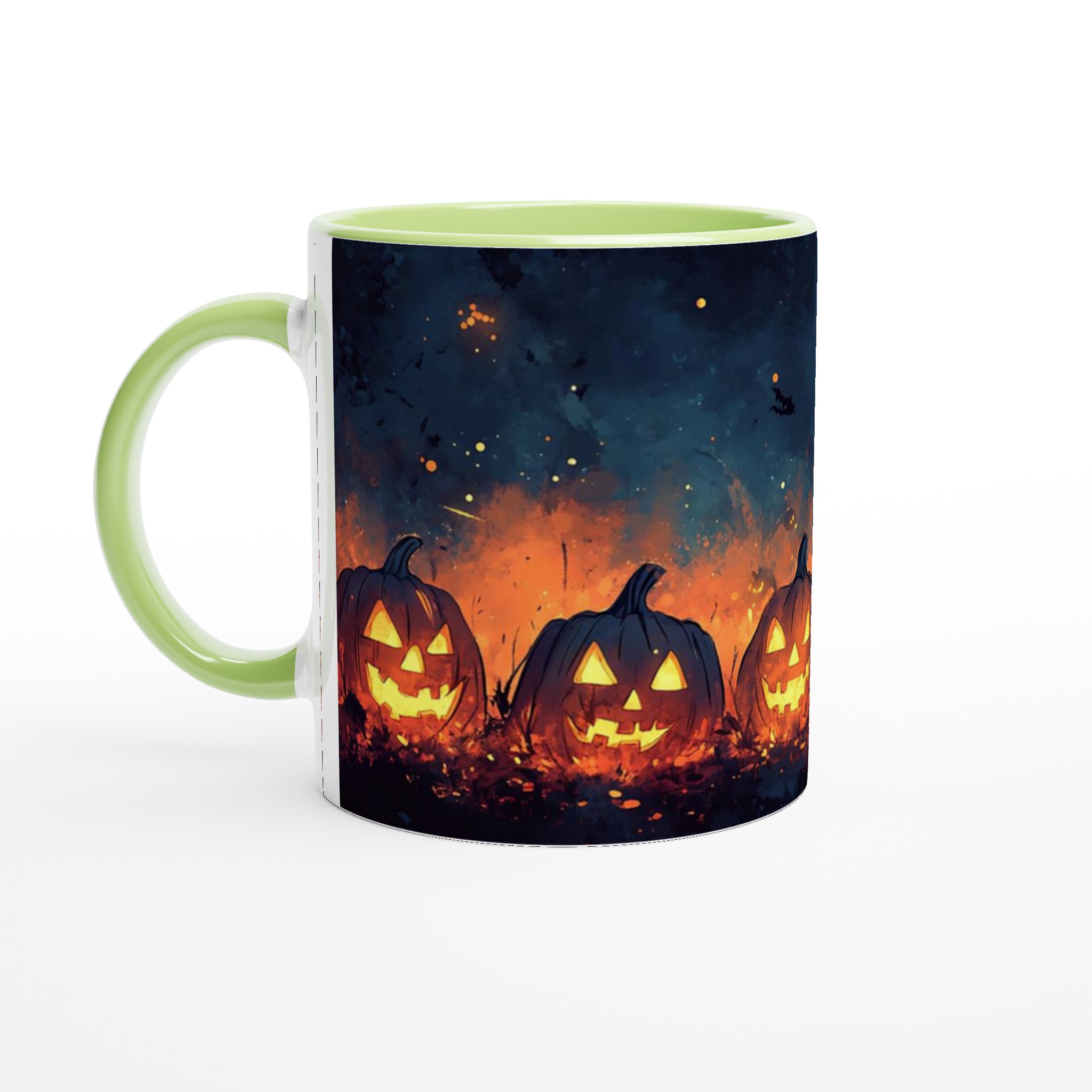 Mystisk Halloween Keramikmugg - Pumpalyktor i Nattens Glöd, Välj din Färg! 7 e95b3d4d-fb9f-4fa5-bac1-35e852df51f2